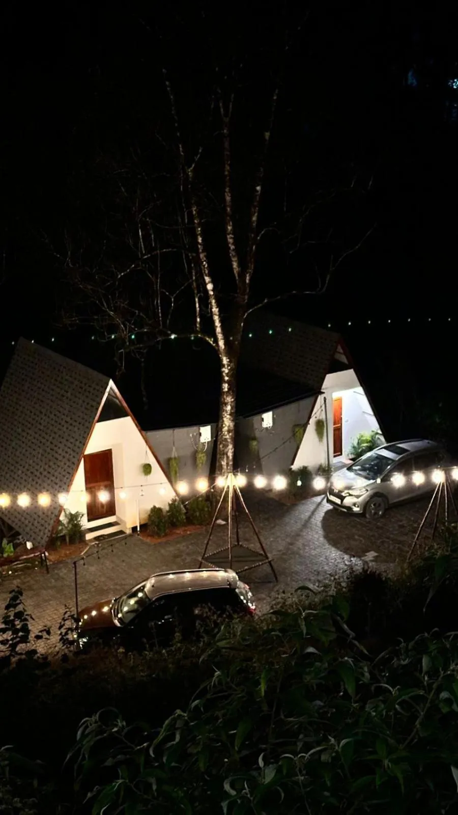 Night in Forestscape Resort Munnar