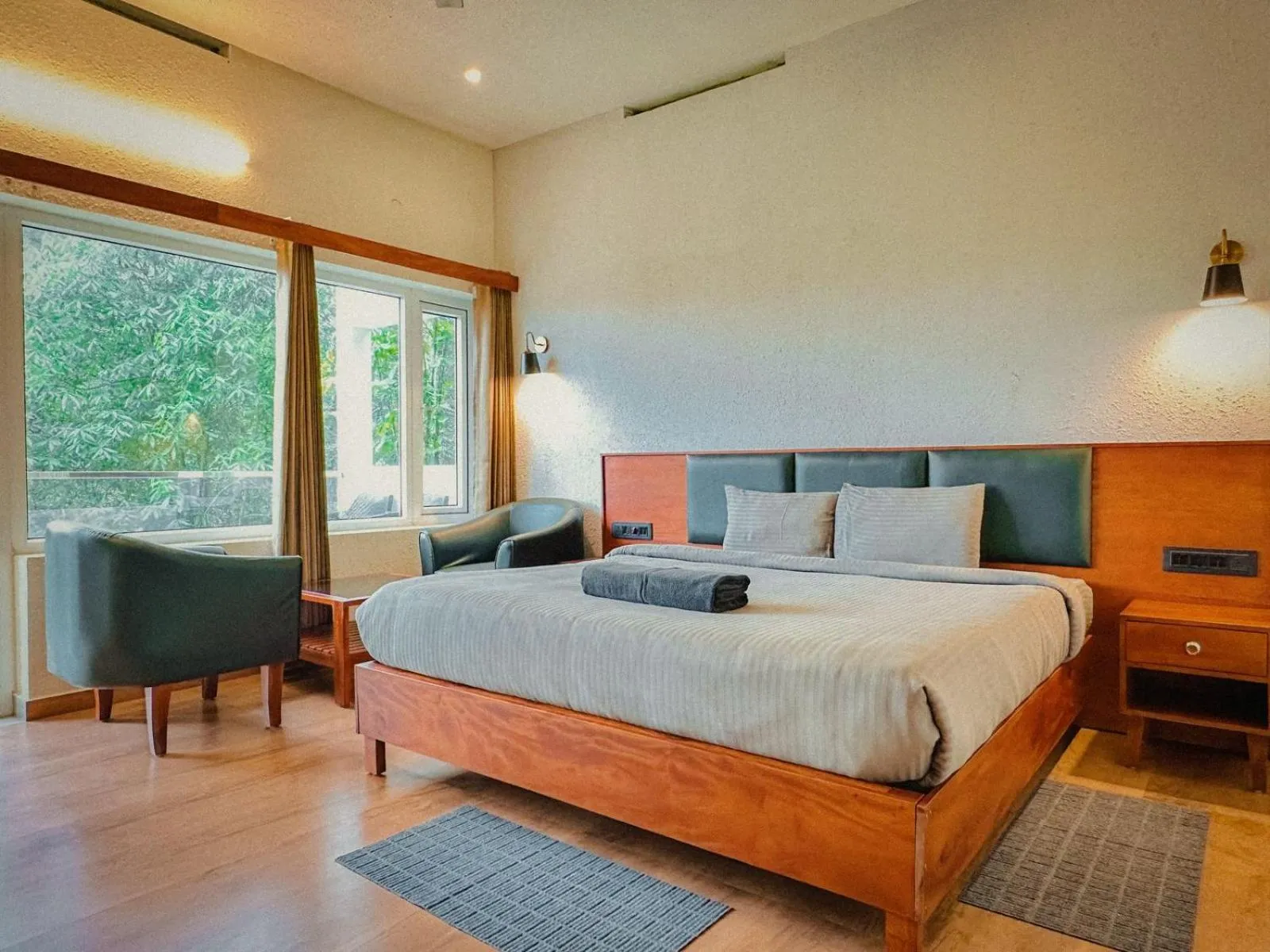 Bedroom, Bed in Forestscape Resort Munnar
