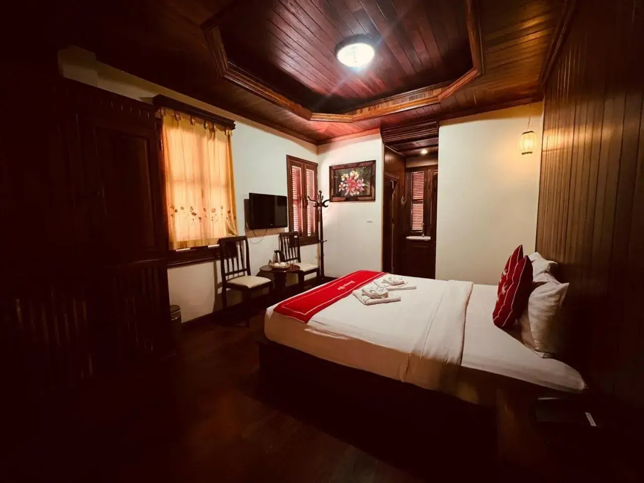 Bedroom, Bed in Pumalin Villa Bedroom, Bed in Pumalin Villa