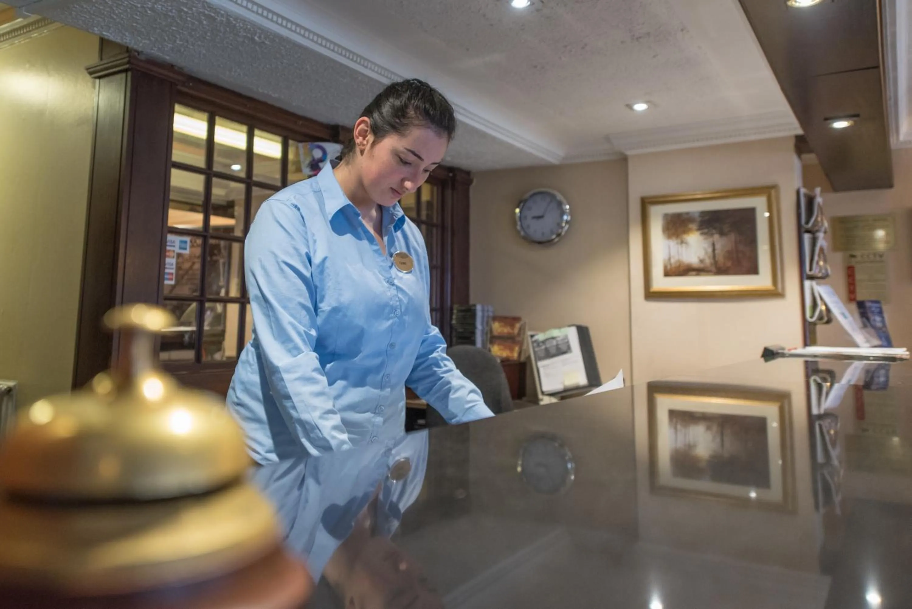 Lobby or reception in Salutation Hotel