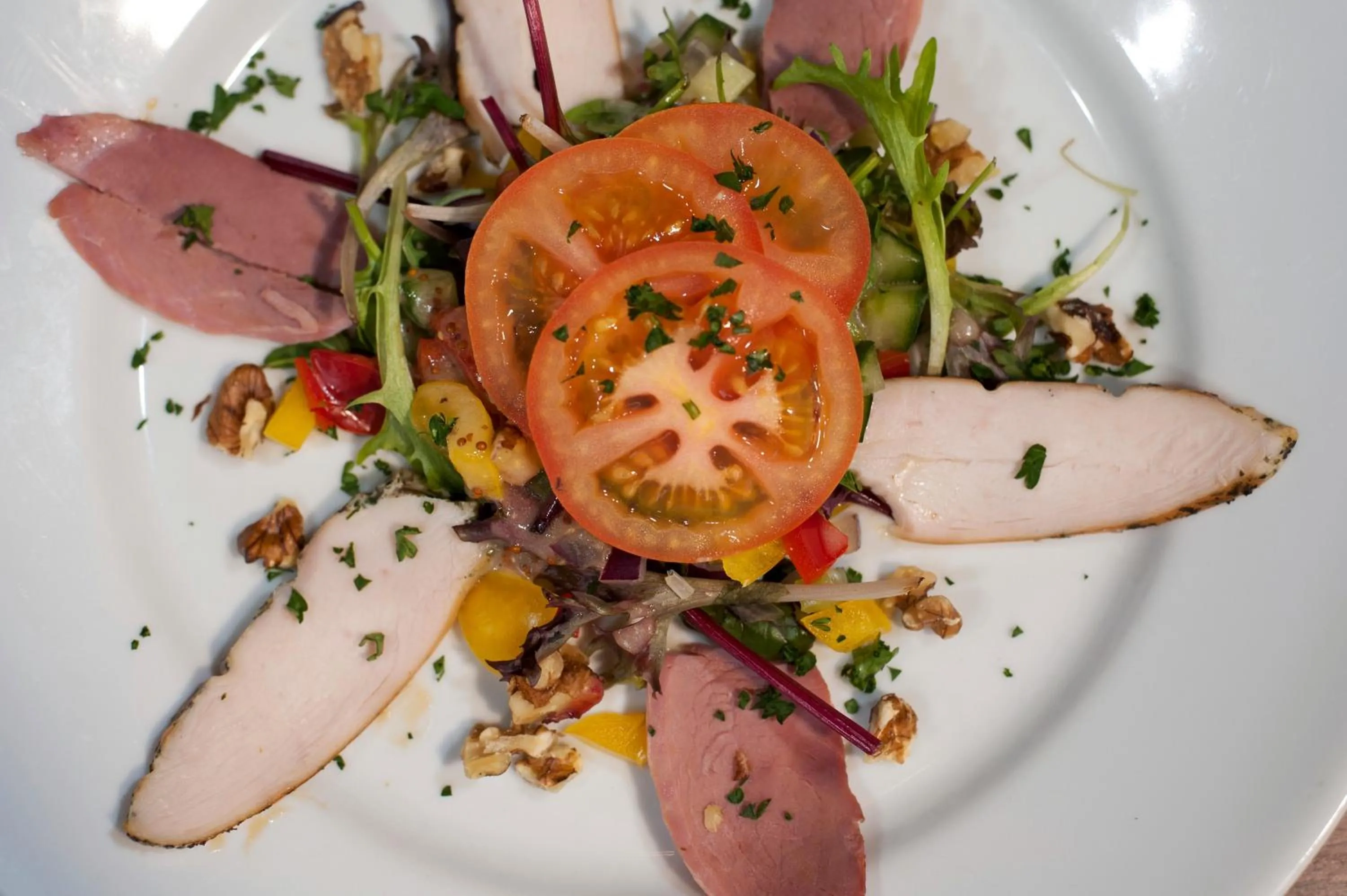 Food close-up in Salutation Hotel