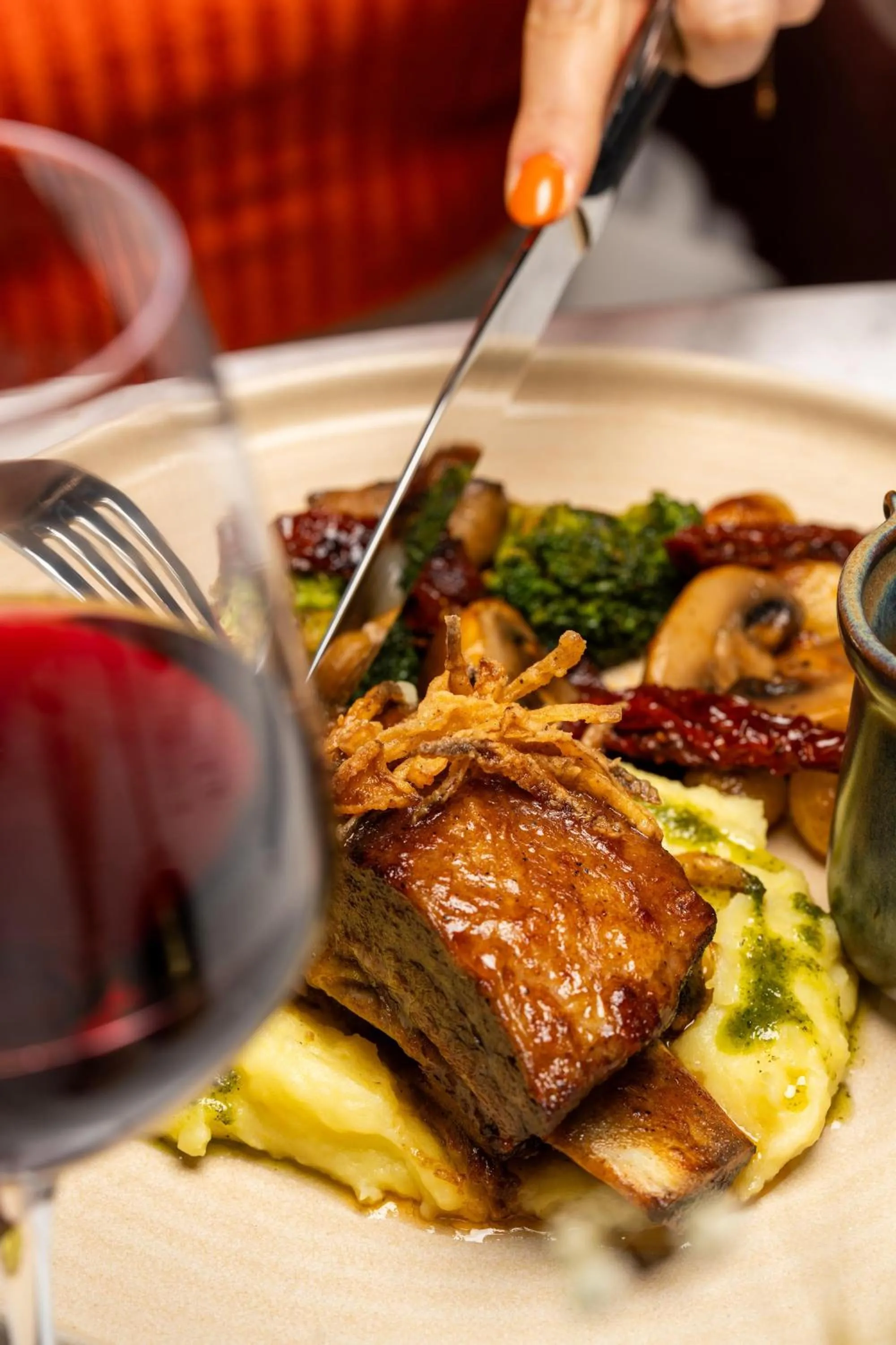 Food in Querencia Hotel