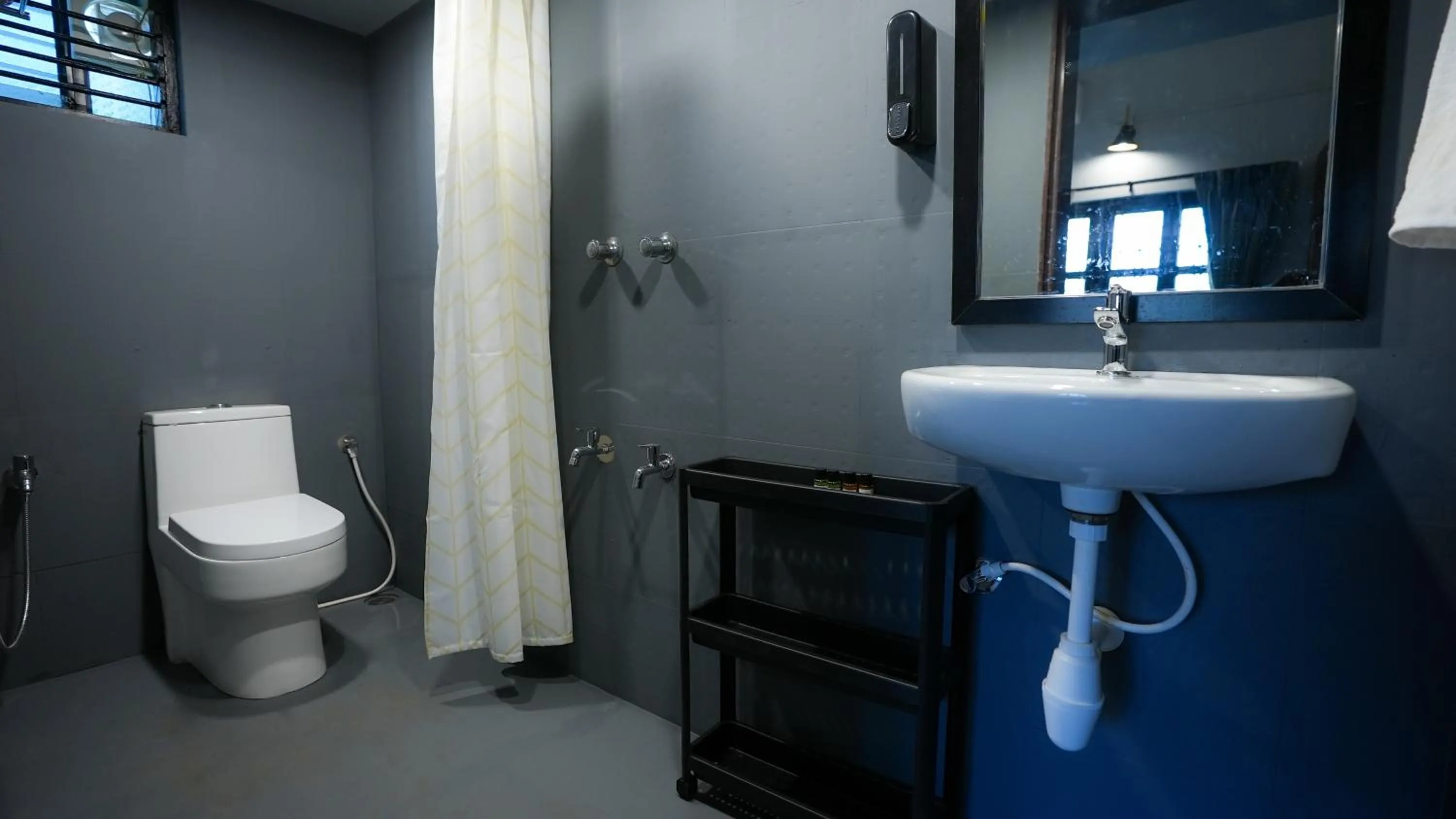 Shower in Sort By Stays, Grand Peddem, Anjuna