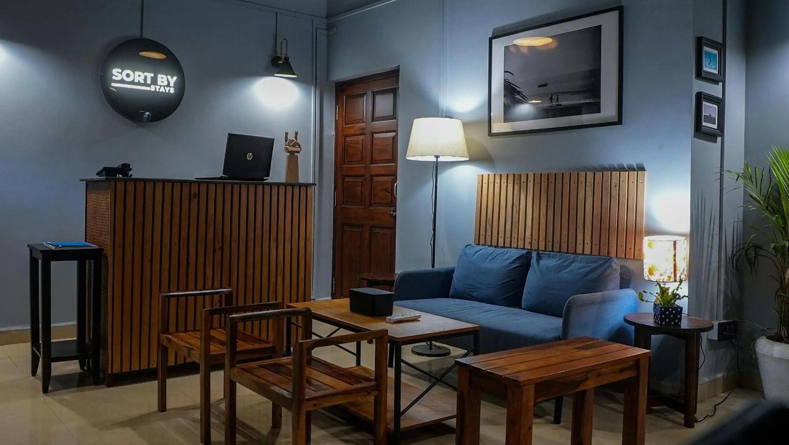 Living room in Sort By Stays, Grand Peddem, Anjuna