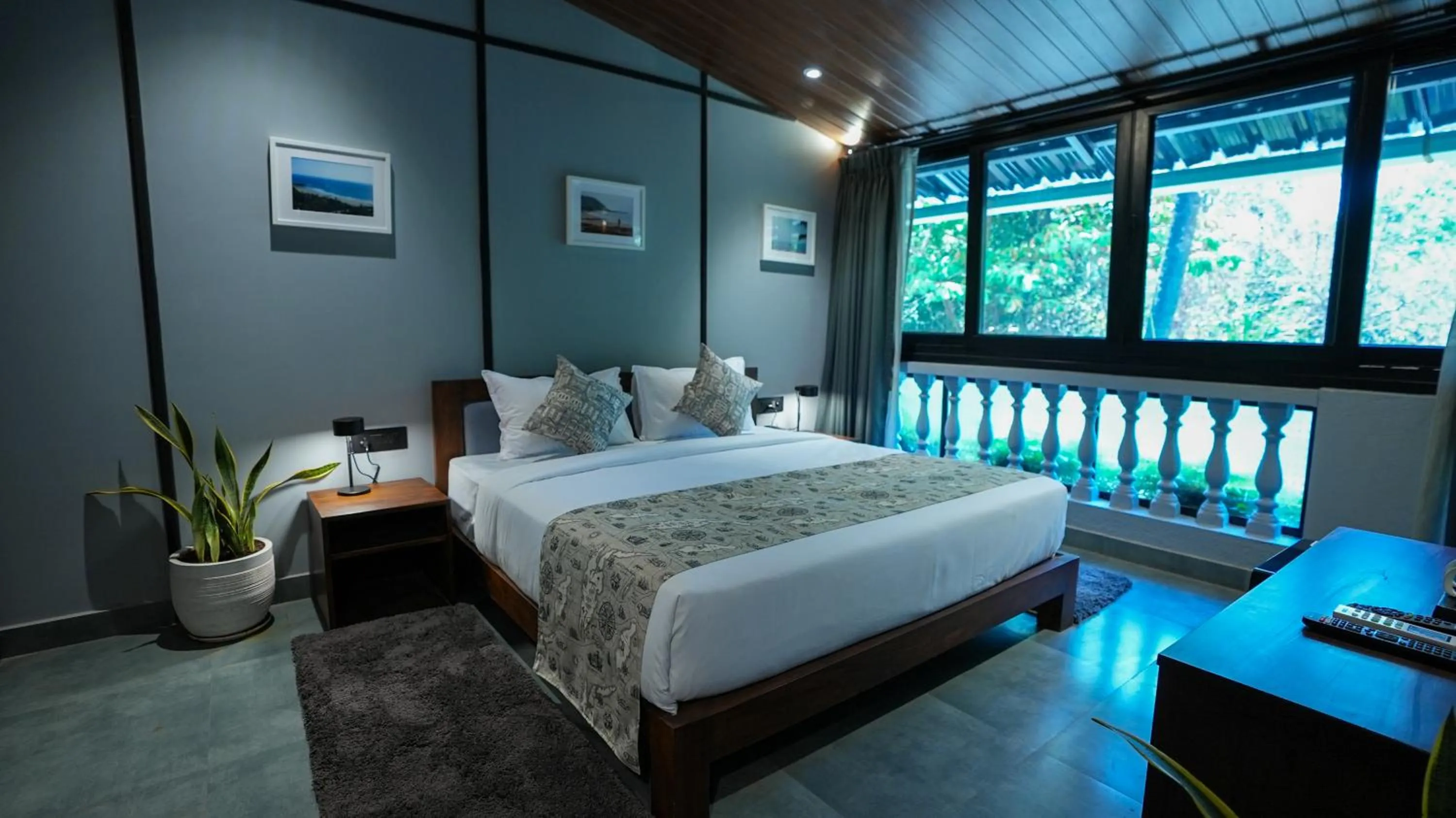 Bed in Sort By Stays, Grand Peddem, Anjuna