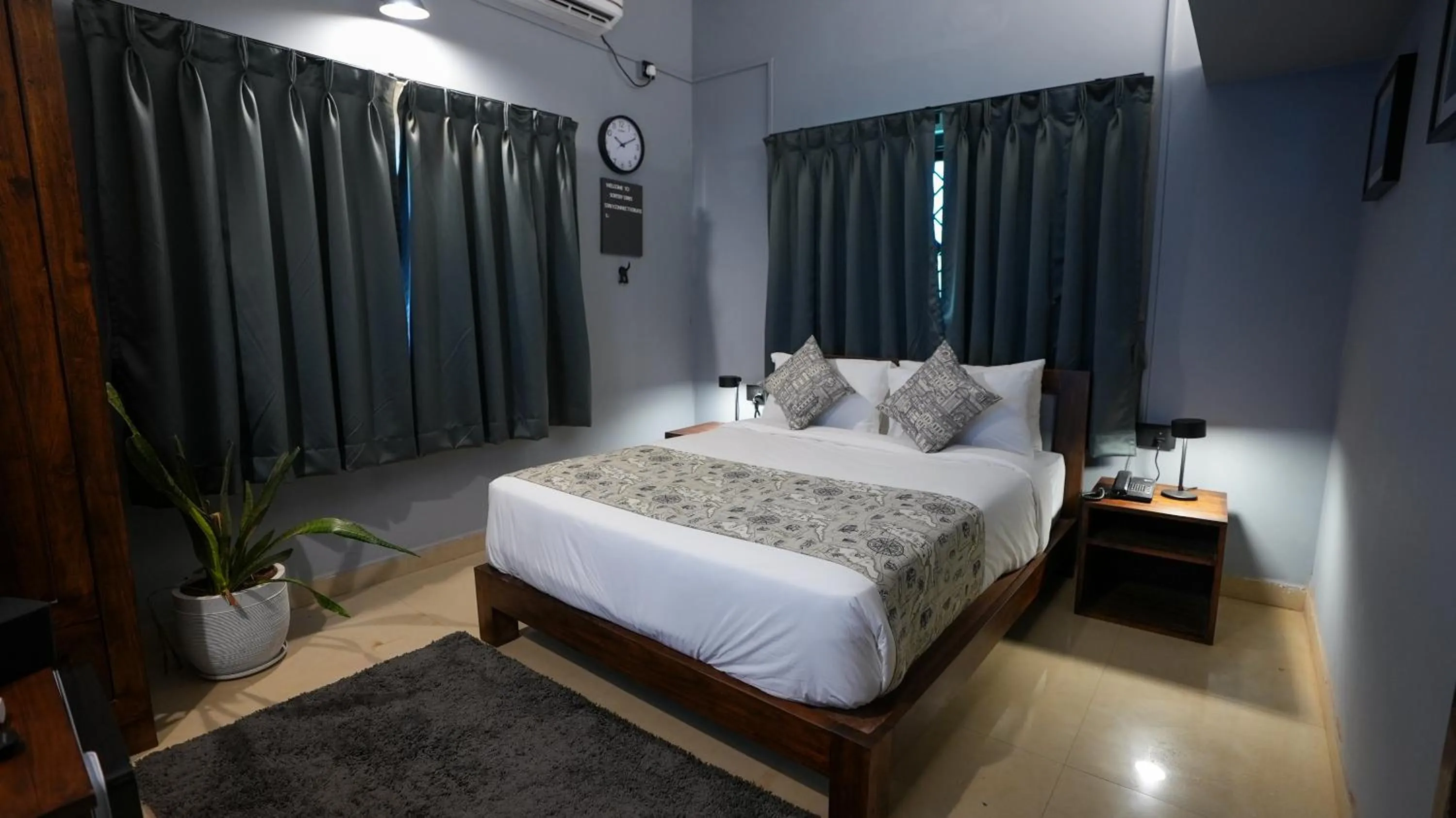 Bed in Sort By Stays, Grand Peddem, Anjuna