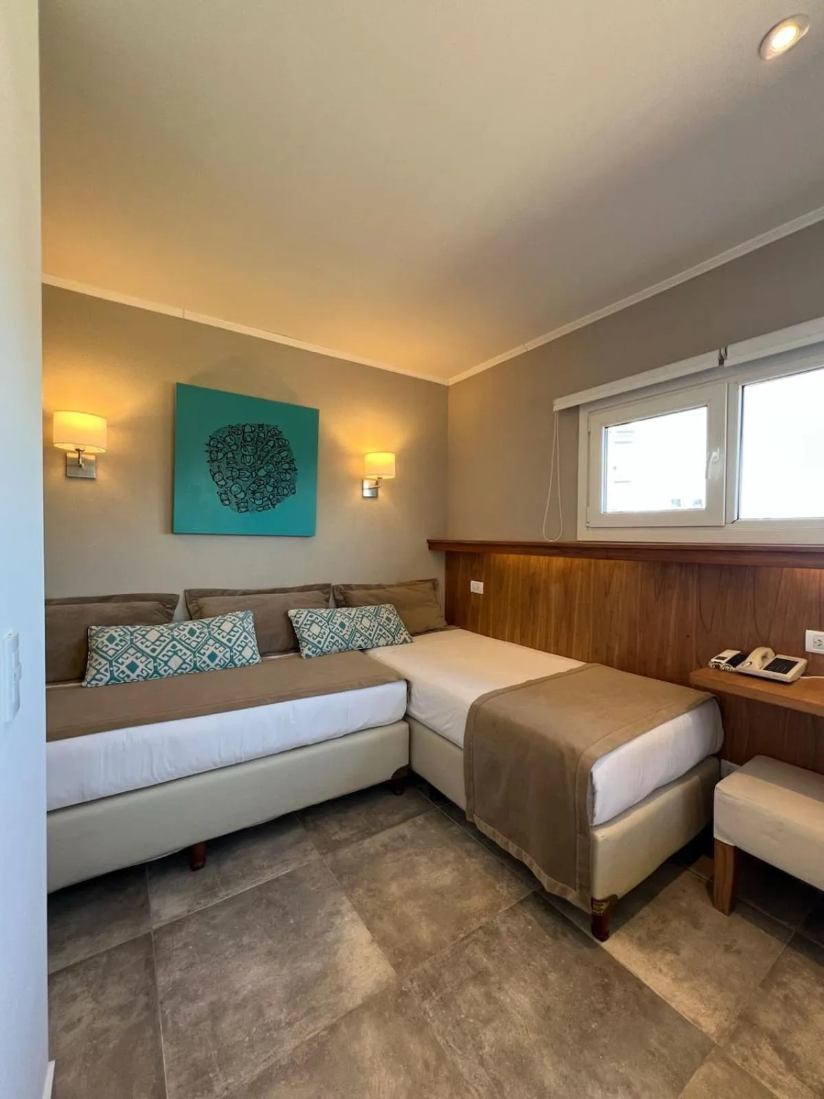 Bed in Romina Art Hotel