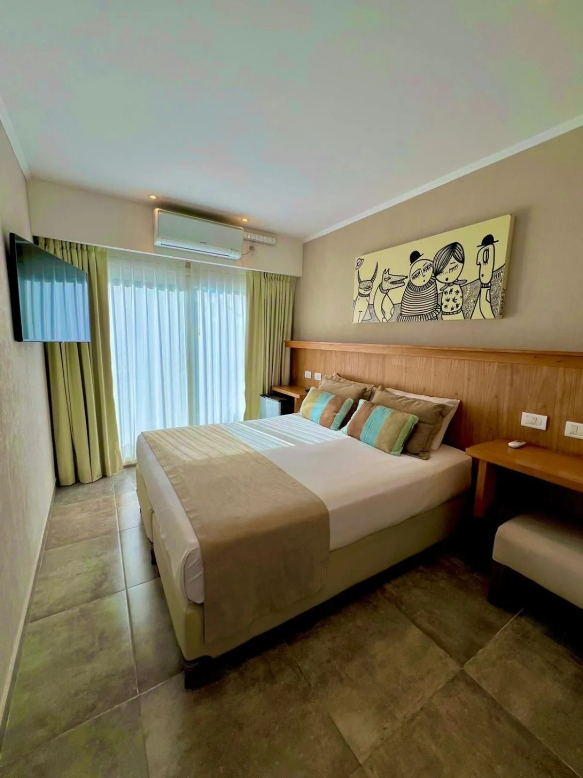Bed in Romina Art Hotel