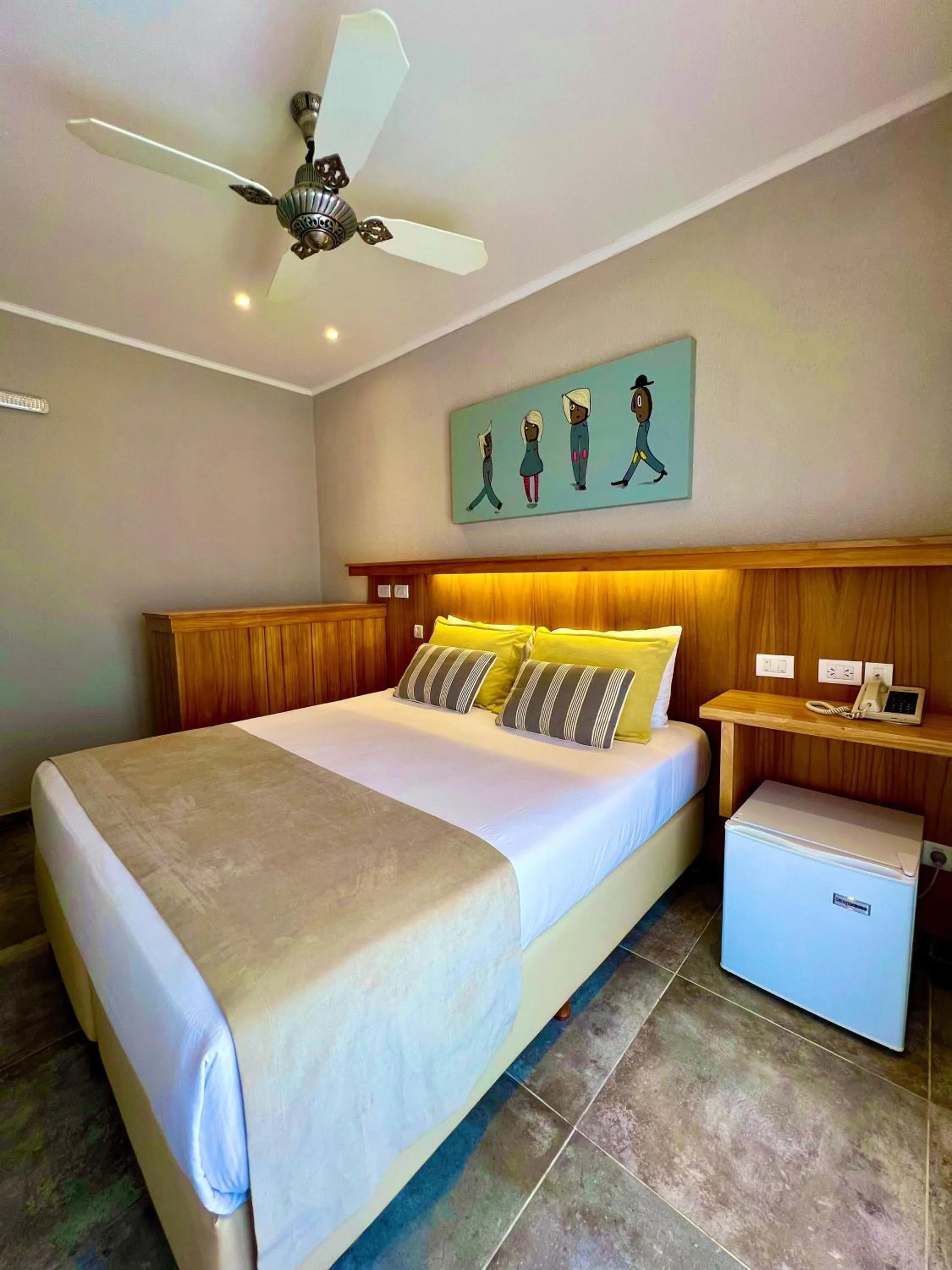 Bed in Romina Art Hotel