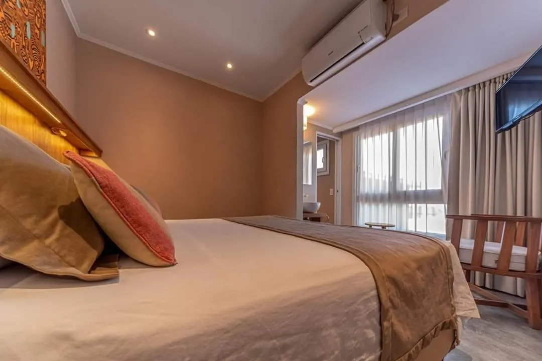 Bed in Romina Art Hotel