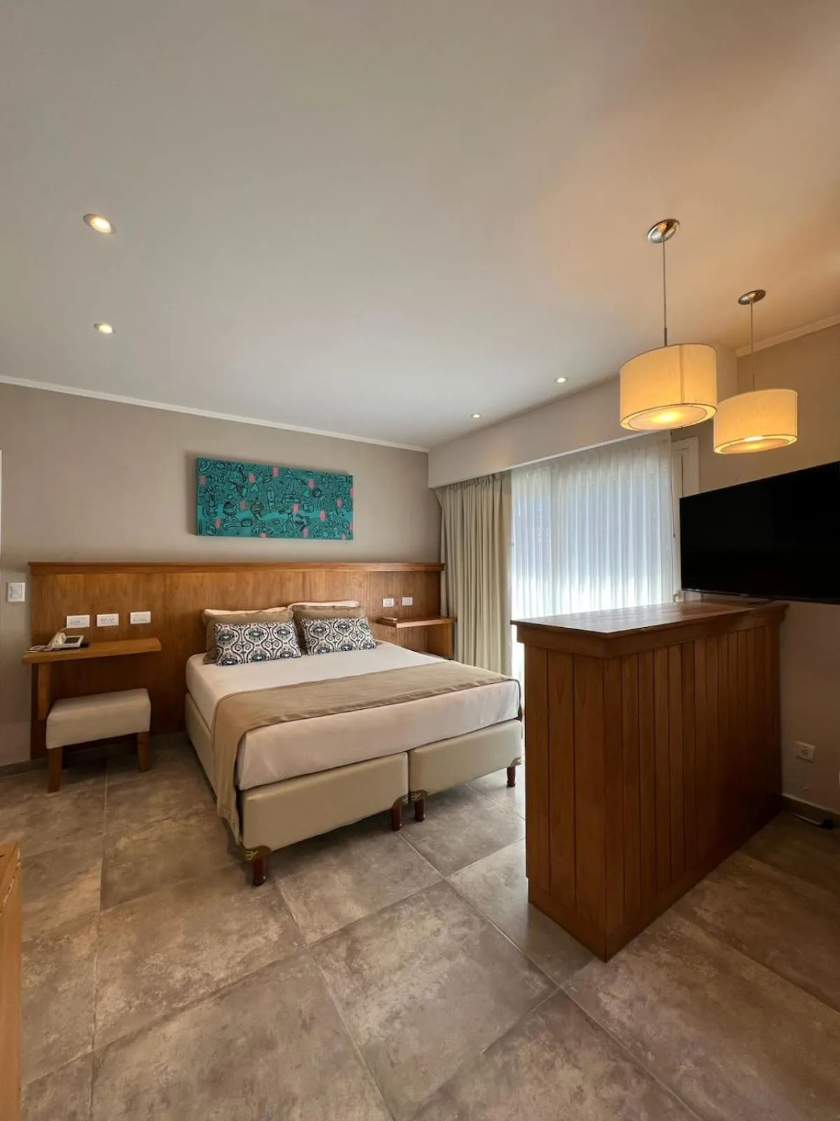 Bed in Romina Art Hotel