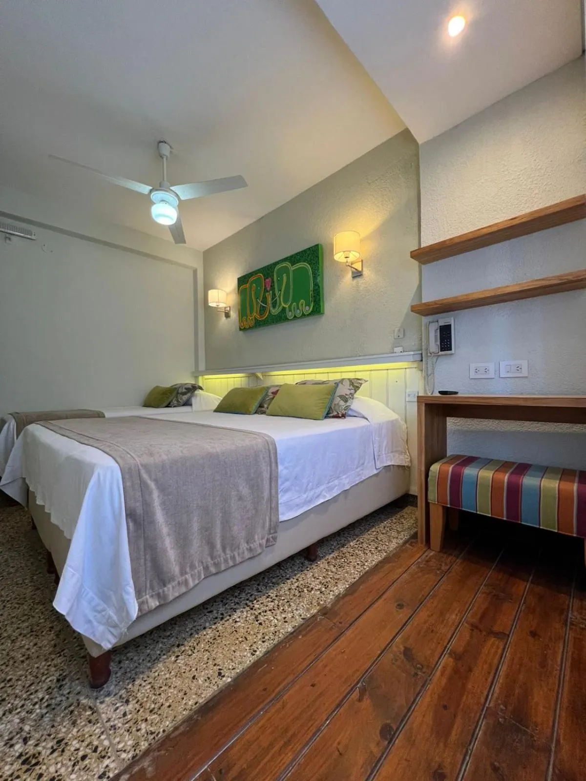 Bedroom, Bed in Romina Art Hotel