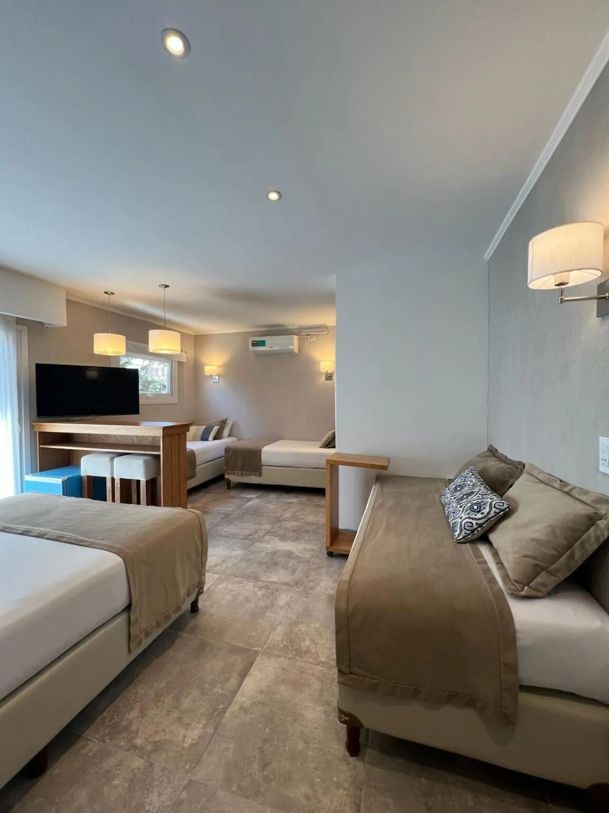 Bed in Romina Art Hotel