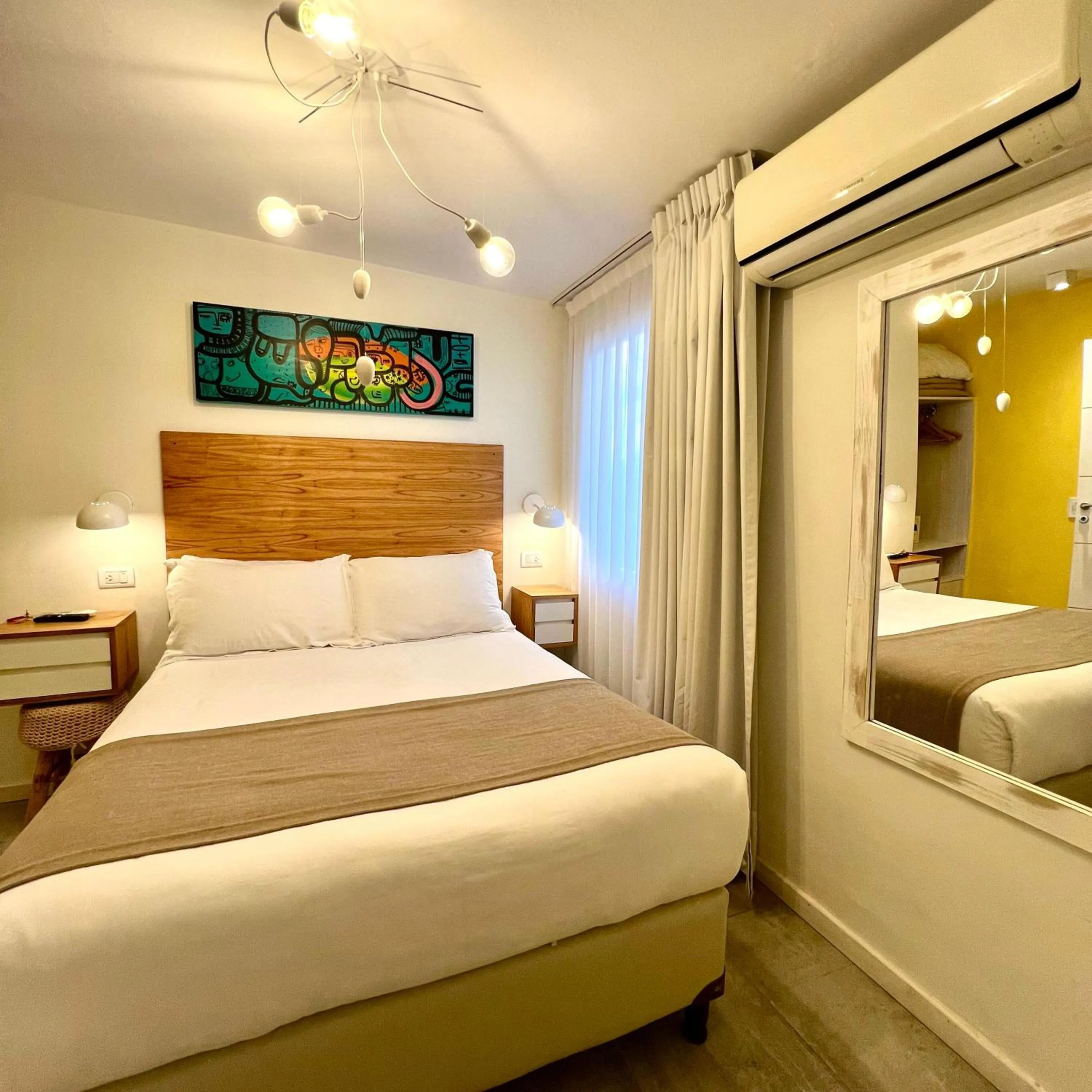 Bed in Romina Art Hotel