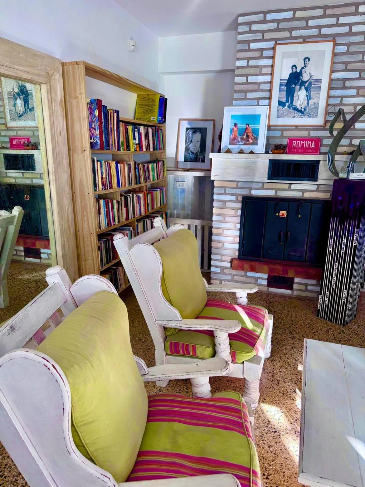 Library in Romina Art Hotel