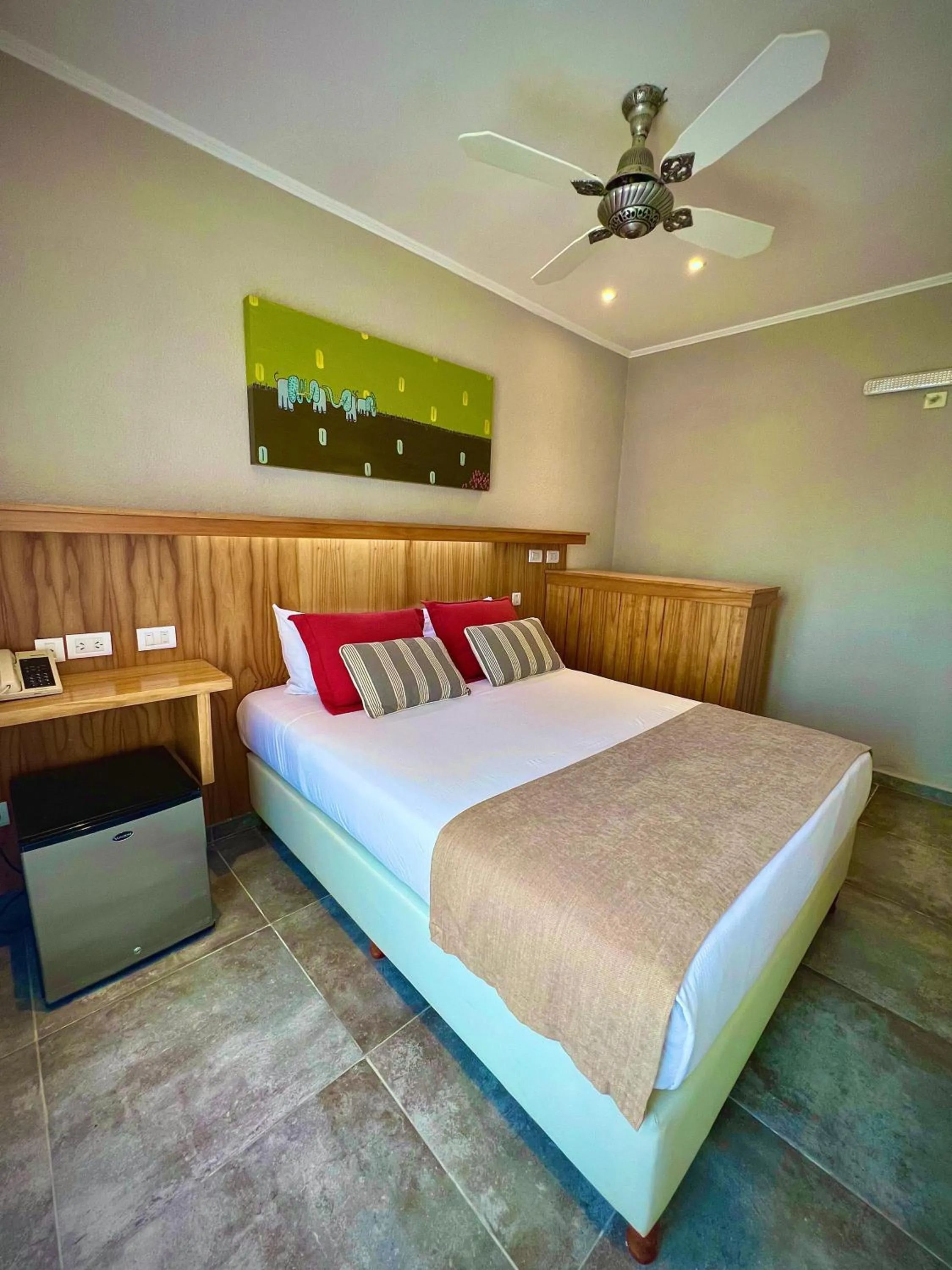 Bed in Romina Art Hotel