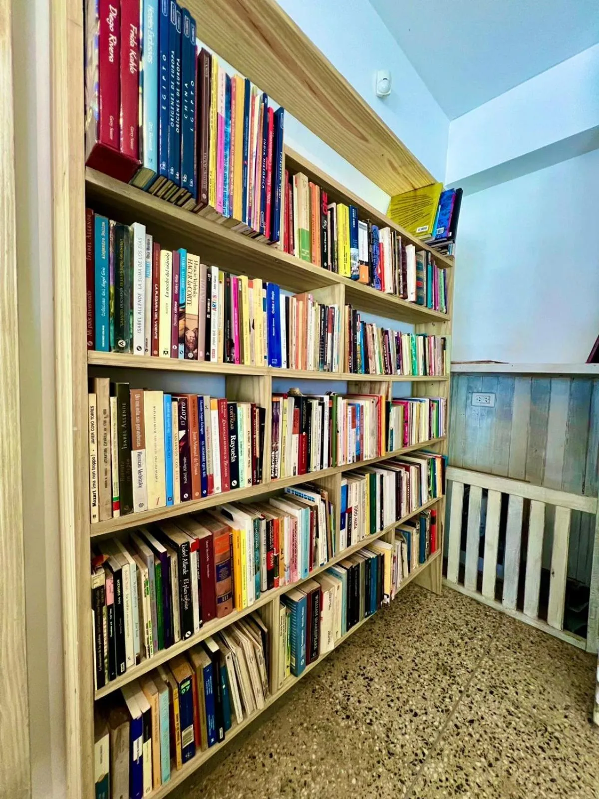 Library in Romina Art Hotel