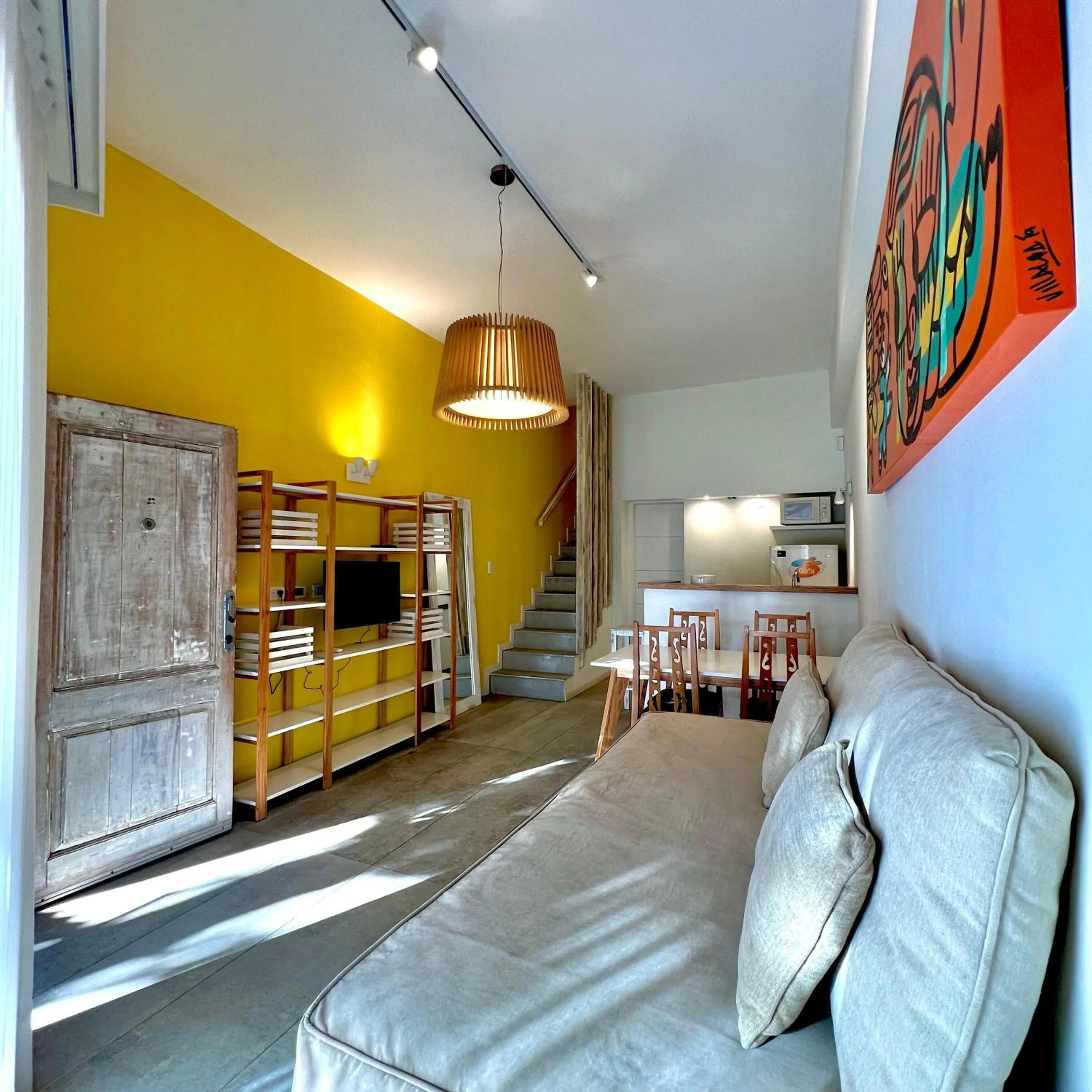Living room in Romina Art Hotel