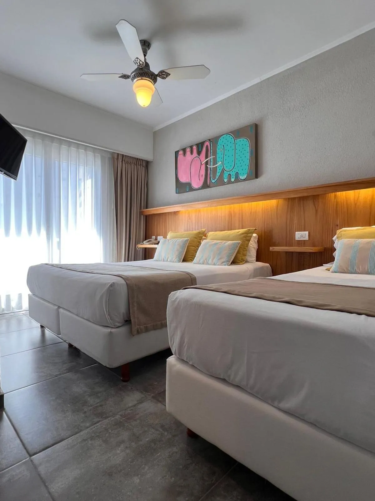 Bed in Romina Art Hotel