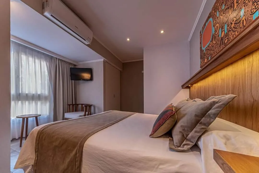 Bed in Romina Art Hotel