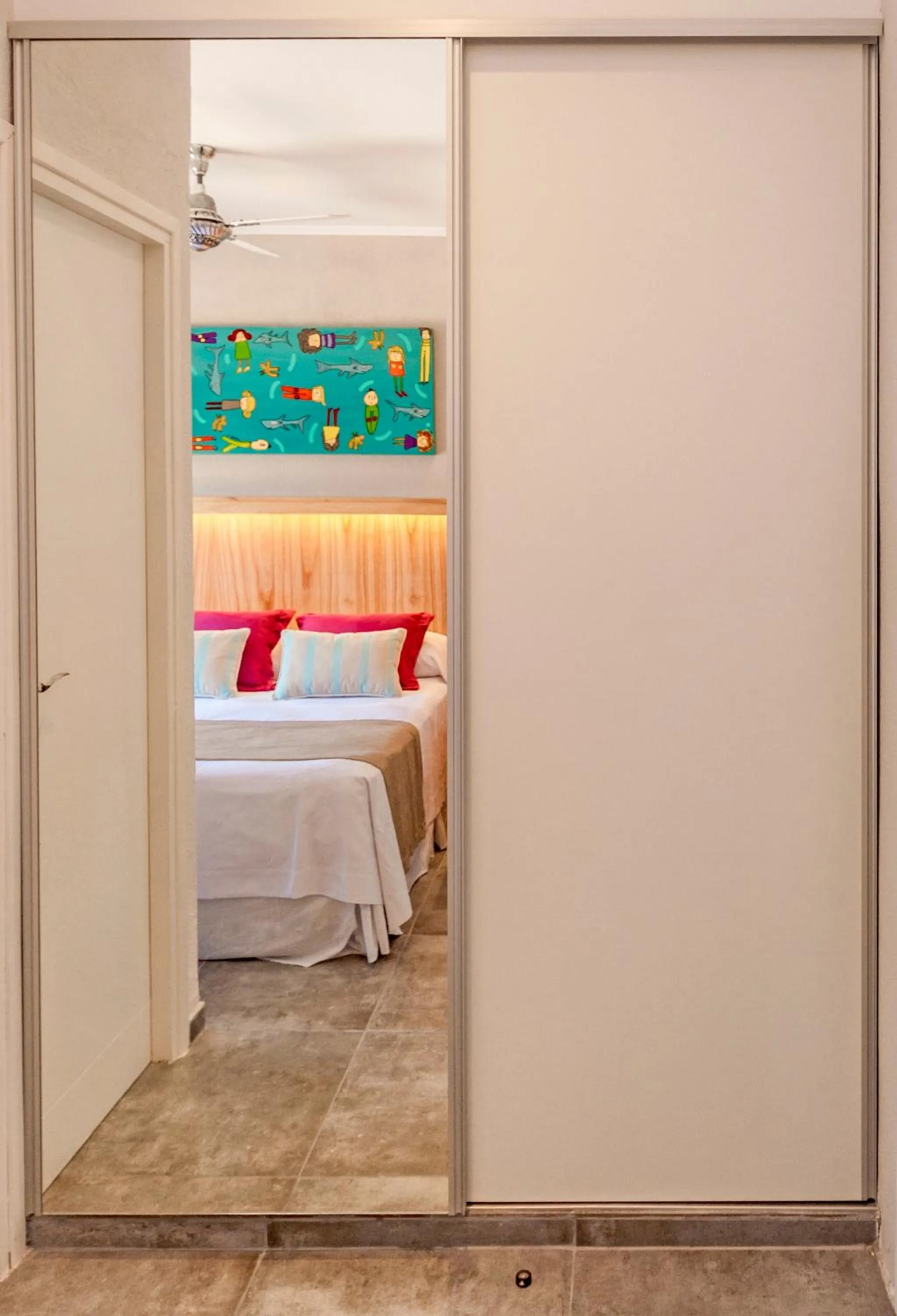 Bed in Romina Art Hotel