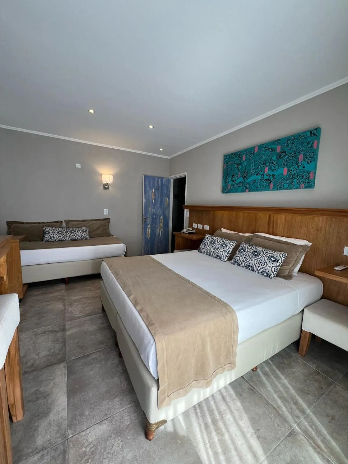 TV and multimedia, Bed in Romina Art Hotel