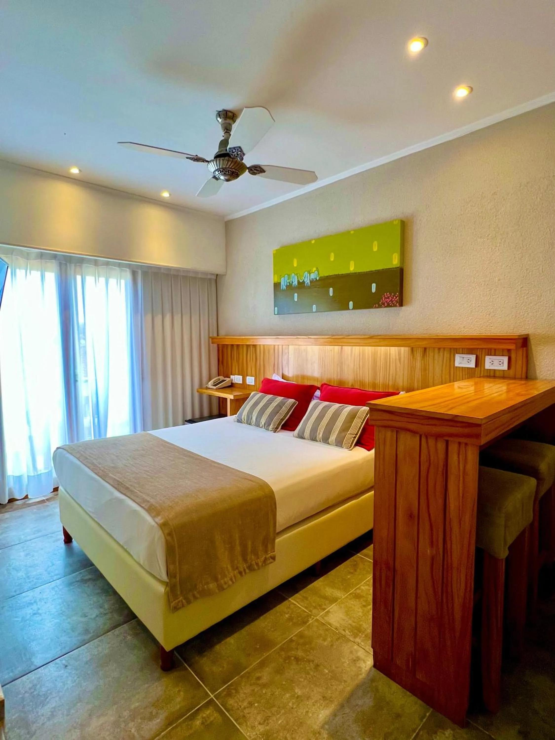 Bed in Romina Art Hotel