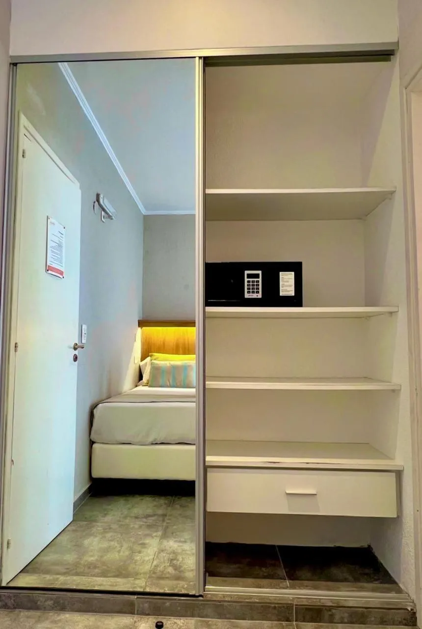 wardrobe, Bed in Romina Art Hotel
