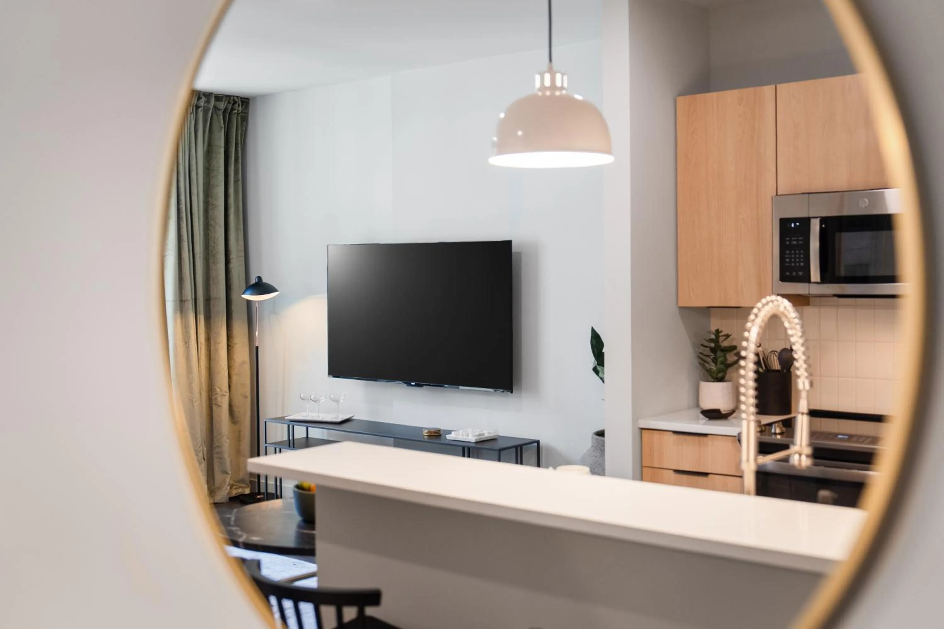 TV and multimedia in Luxury Apartments by Hyatus at The Asher