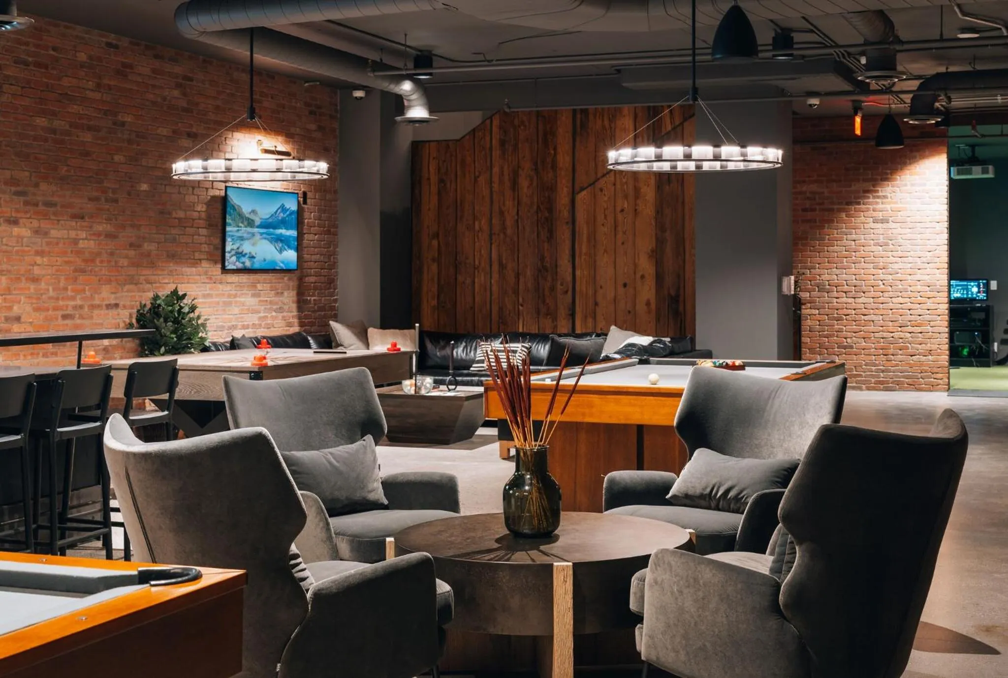 Communal lounge/ TV room in Luxury Apartments by Hyatus at The Asher