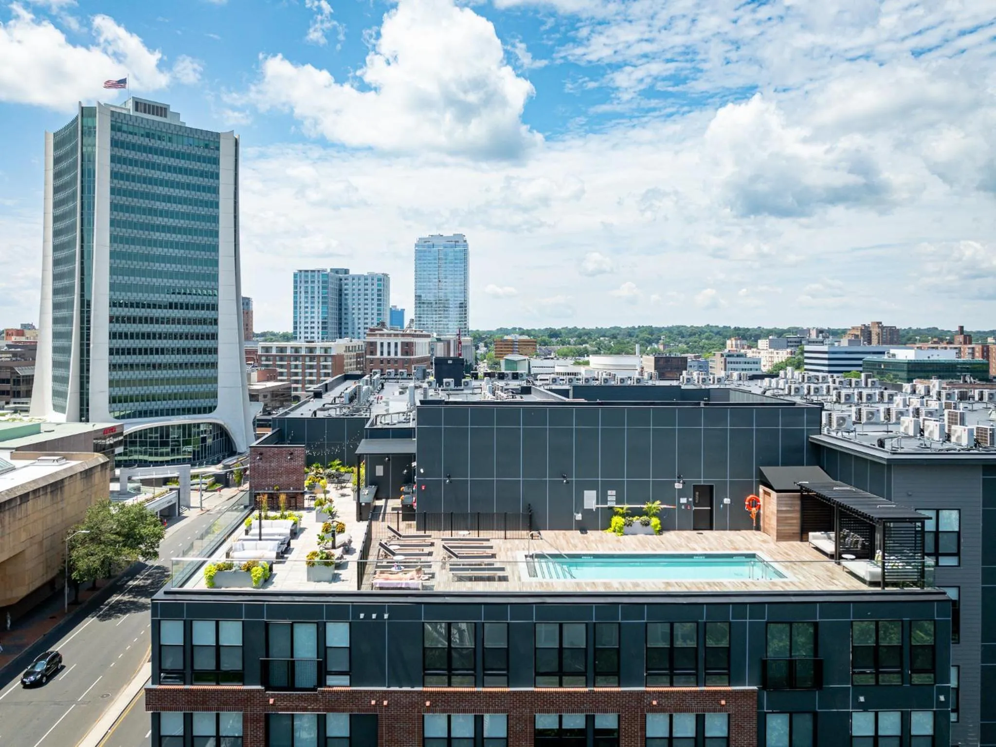 Property building in Luxury Apartments by Hyatus at The Asher