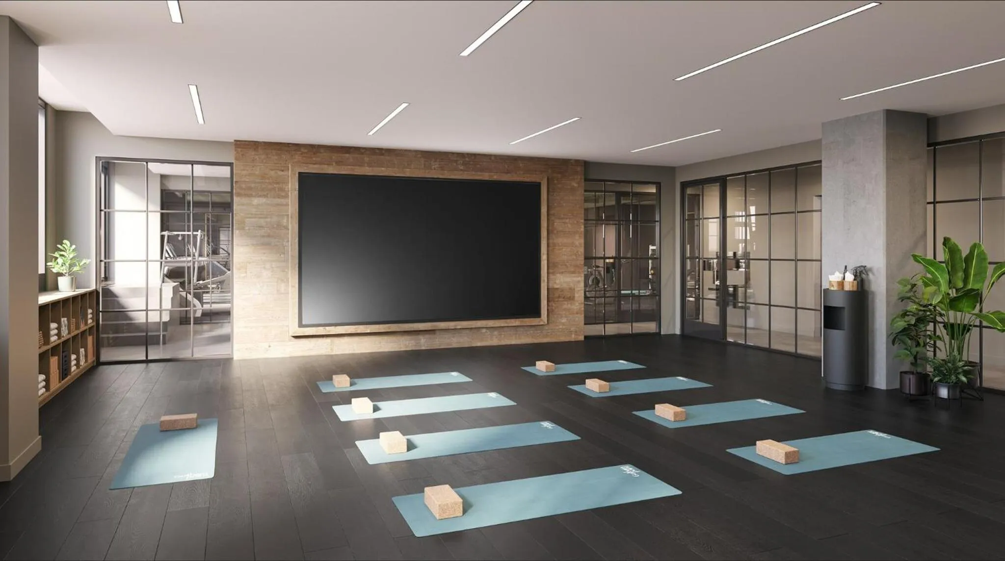 Balcony/Terrace in Luxury Apartments by Hyatus at The Asher