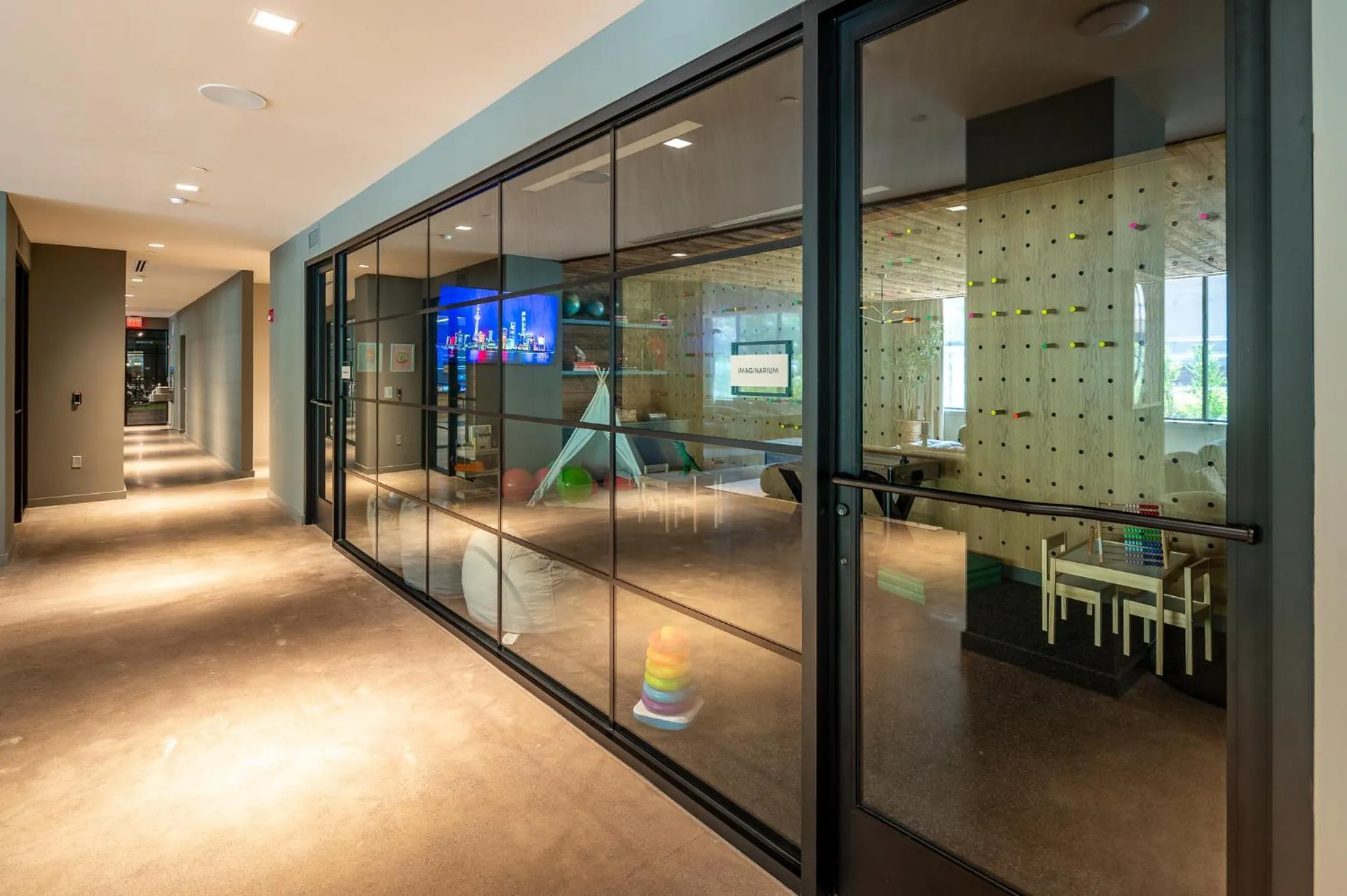 Game Room in Luxury Apartments by Hyatus at The Asher