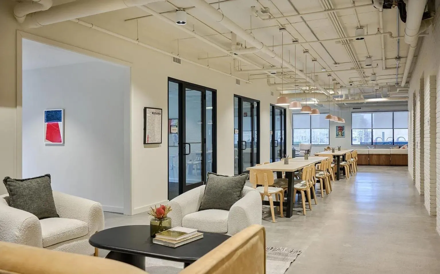 Business facilities in Luxury Apartments by Hyatus at The Asher