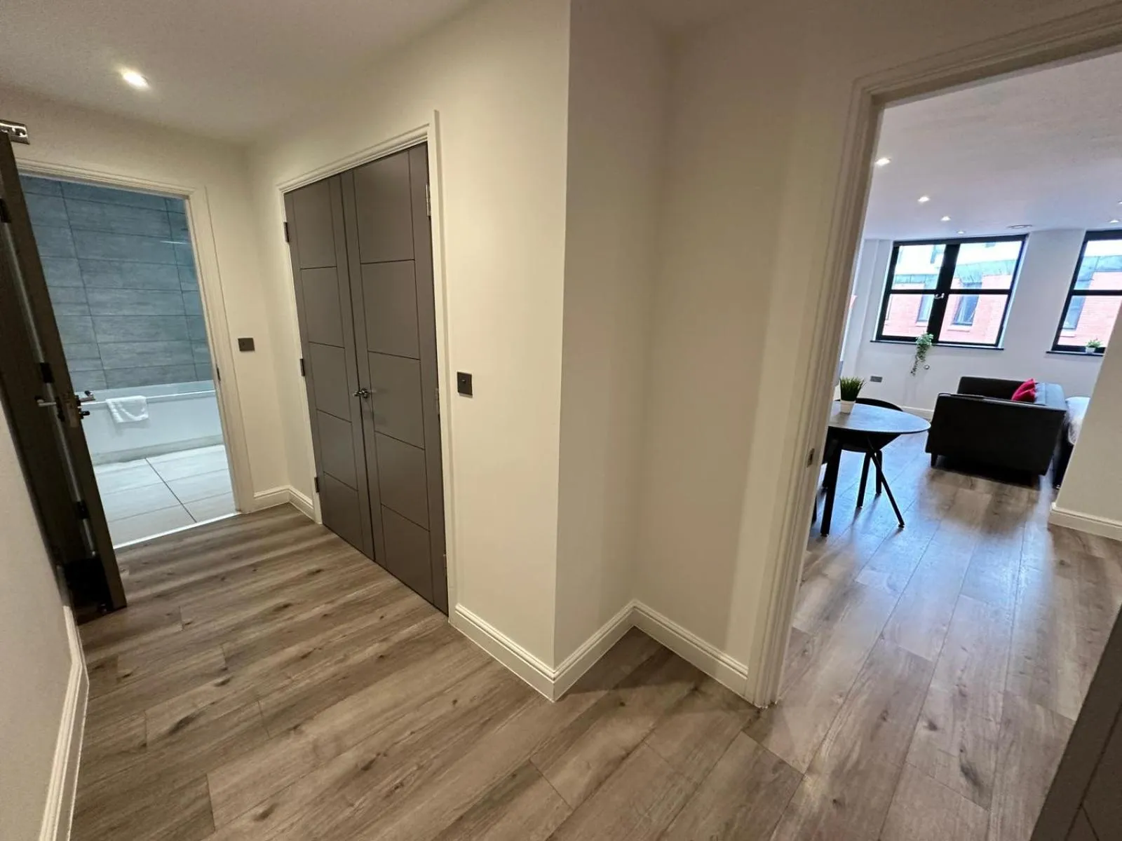 Living room in Alur Apartments Liverpool Central