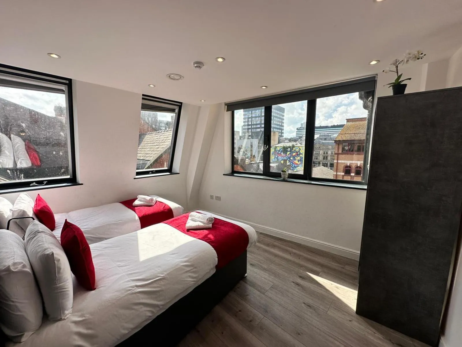 Bed in Alur Apartments Liverpool Central