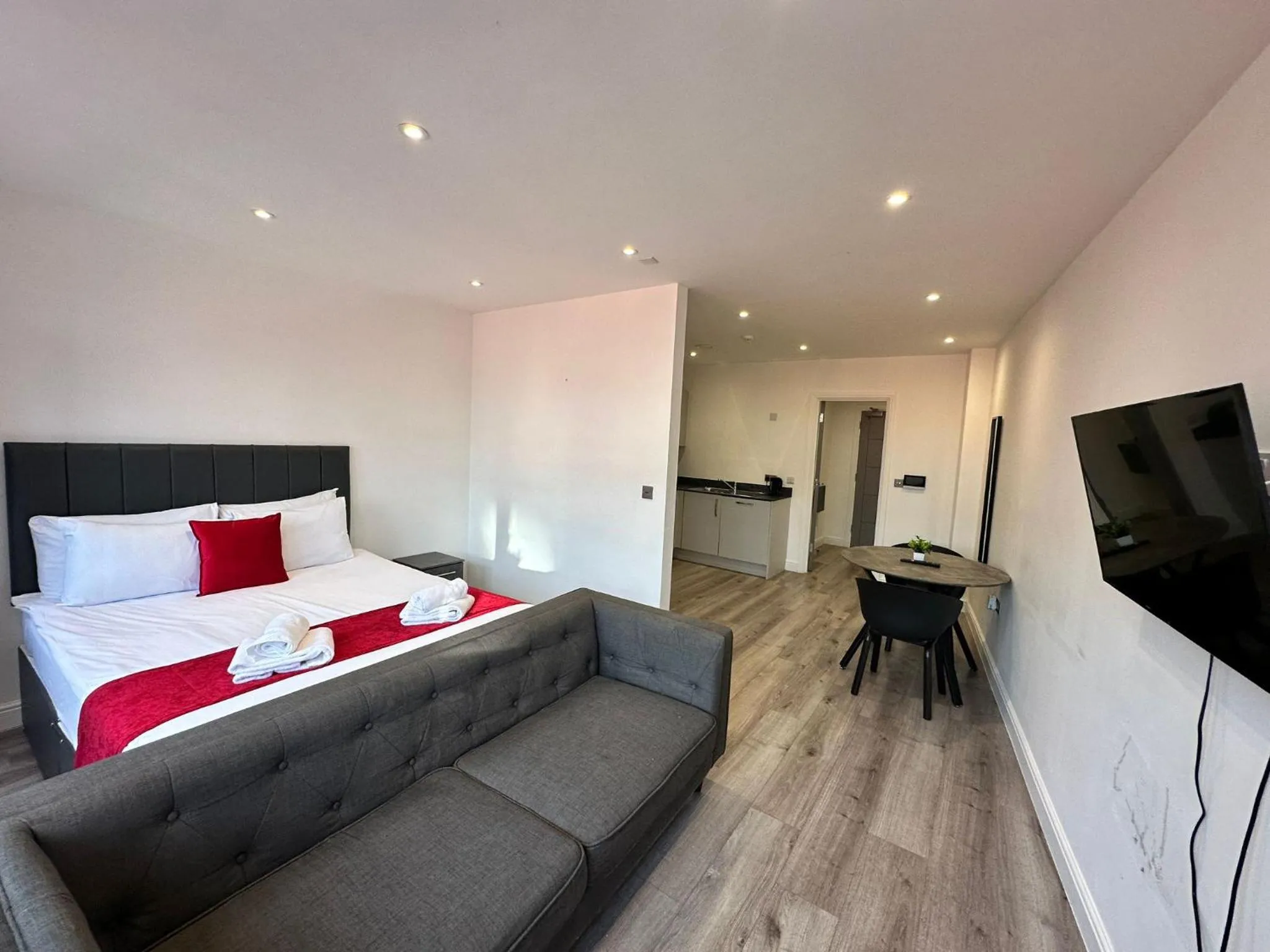 Bed in Alur Apartments Liverpool Central