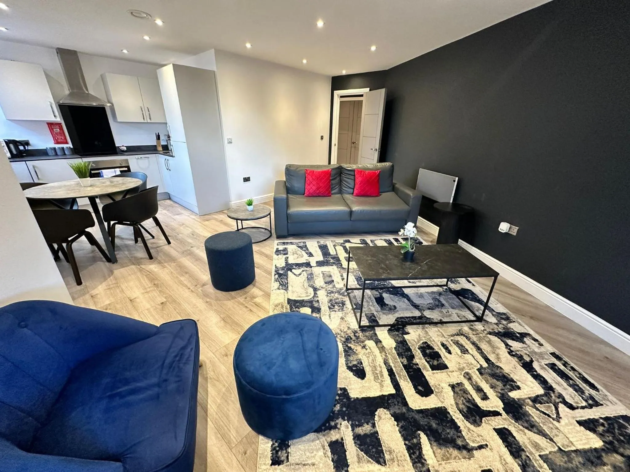 Kitchen or kitchenette in Alur Apartments Liverpool Central