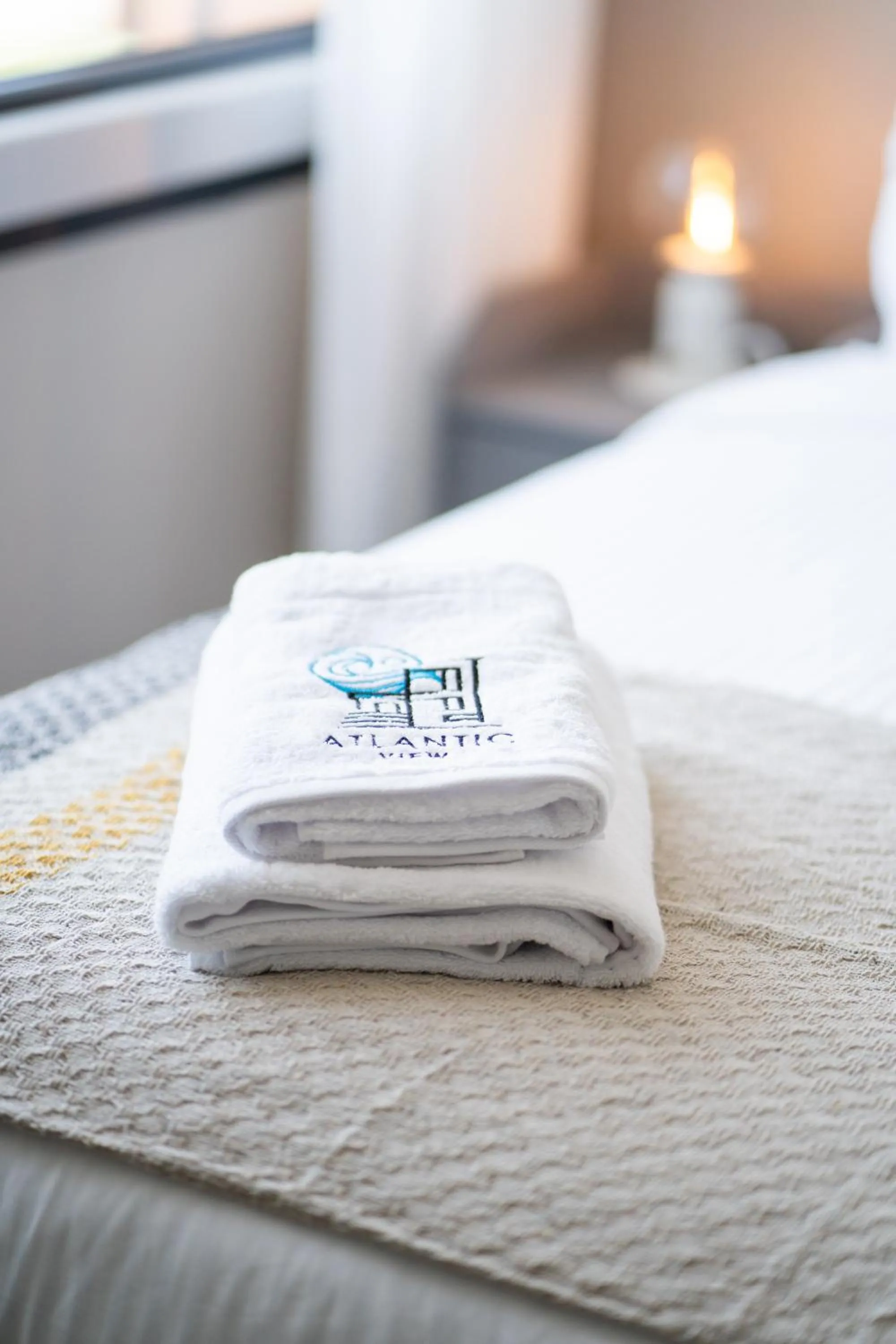 Bed in Atlantic View Appart'Hotel