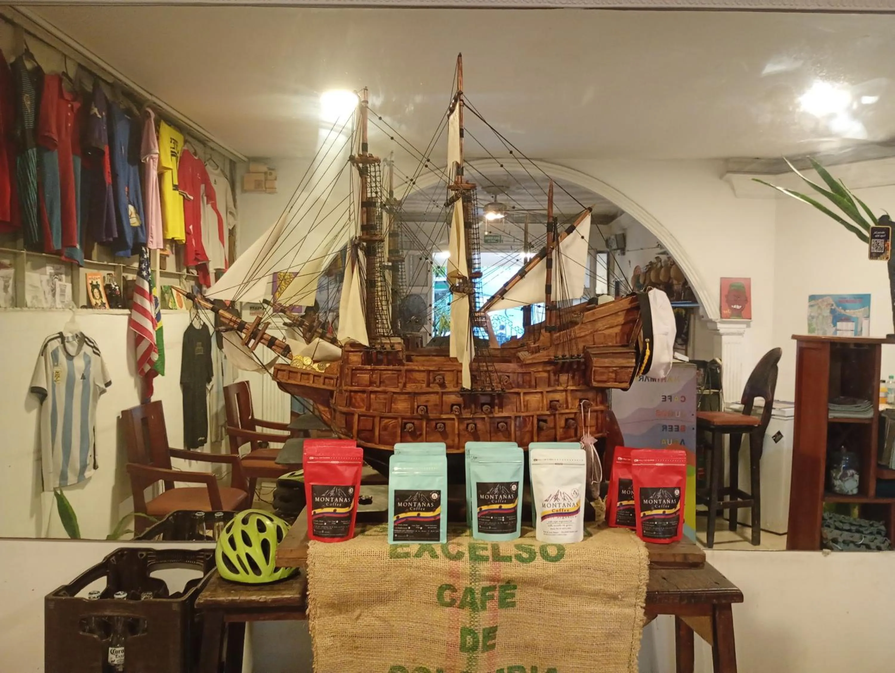 Living room in Nahimara Champeta Hostel