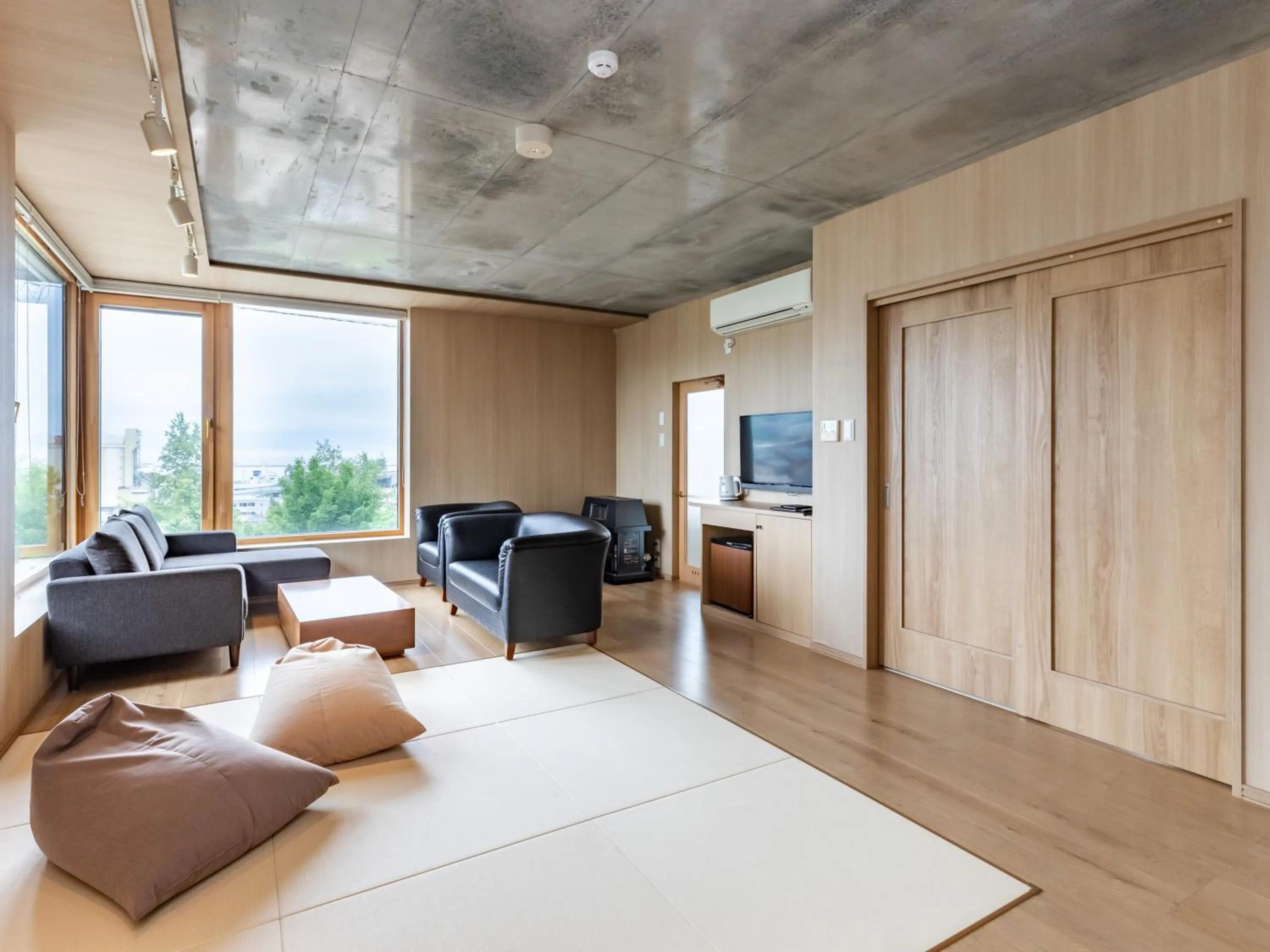 Living room in Tabist Kaihorow Otaru