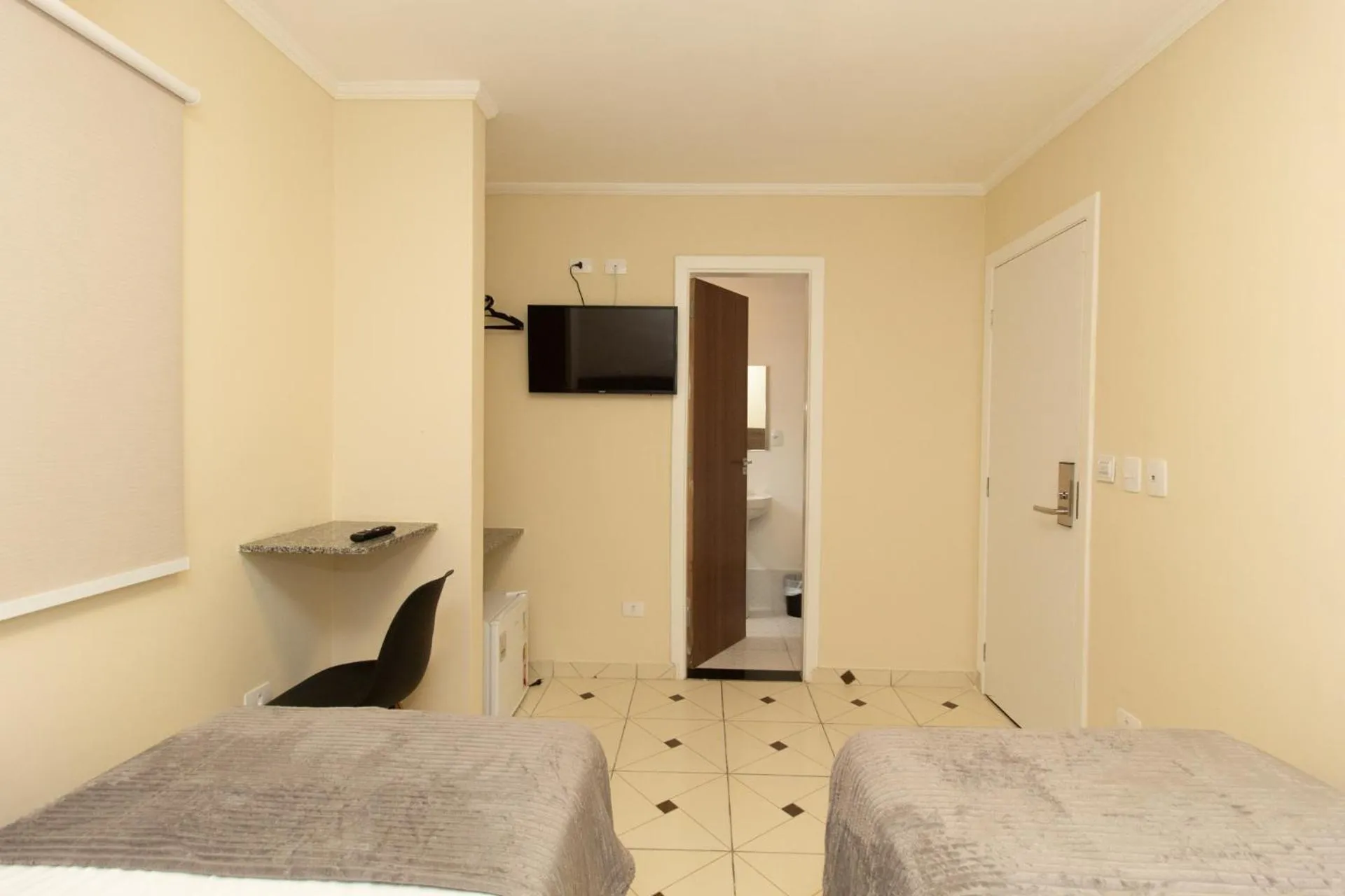 Bed in Hotel Villa Jequitibá