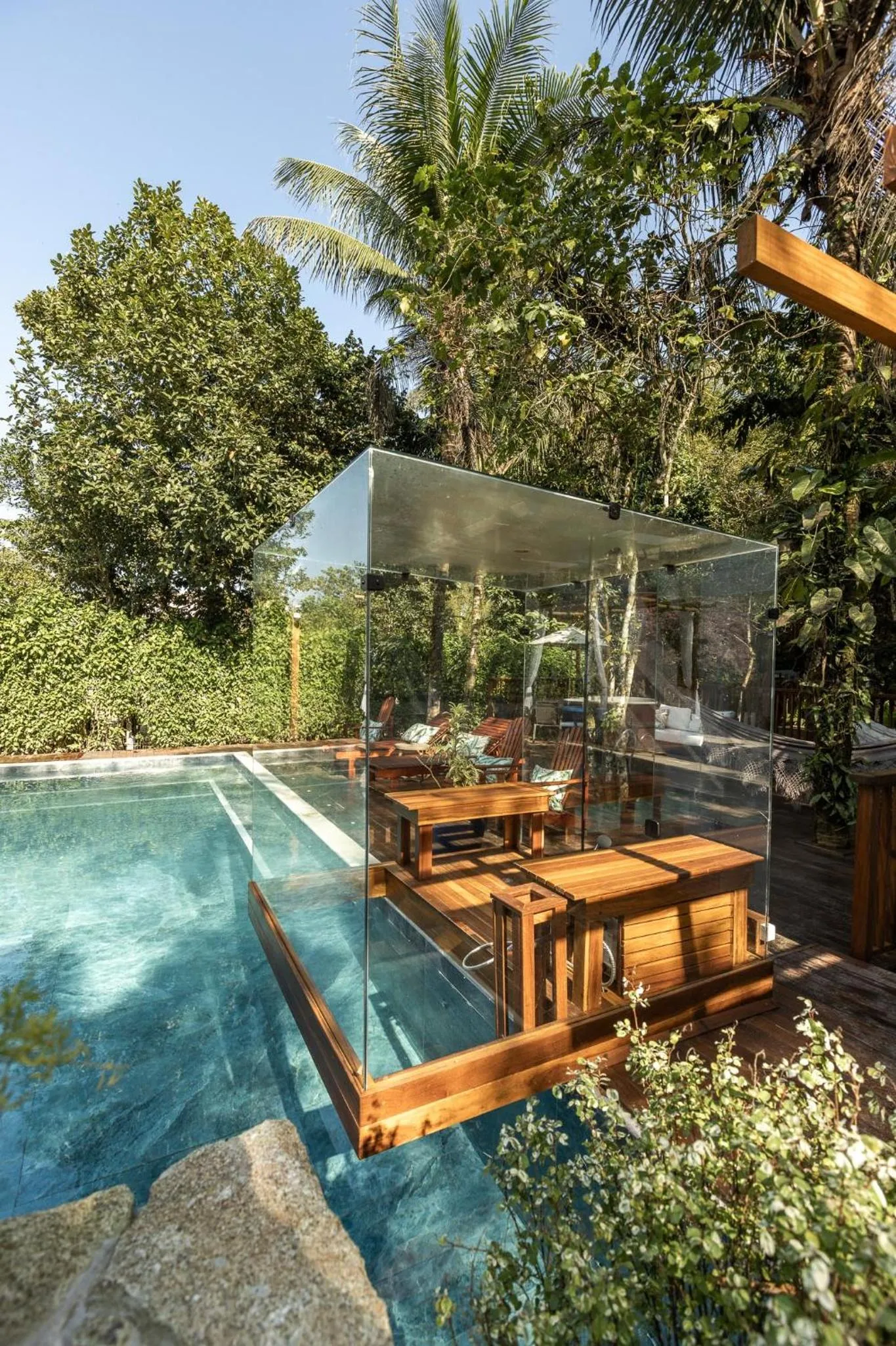 Sauna in Pousada Paraíso Almada