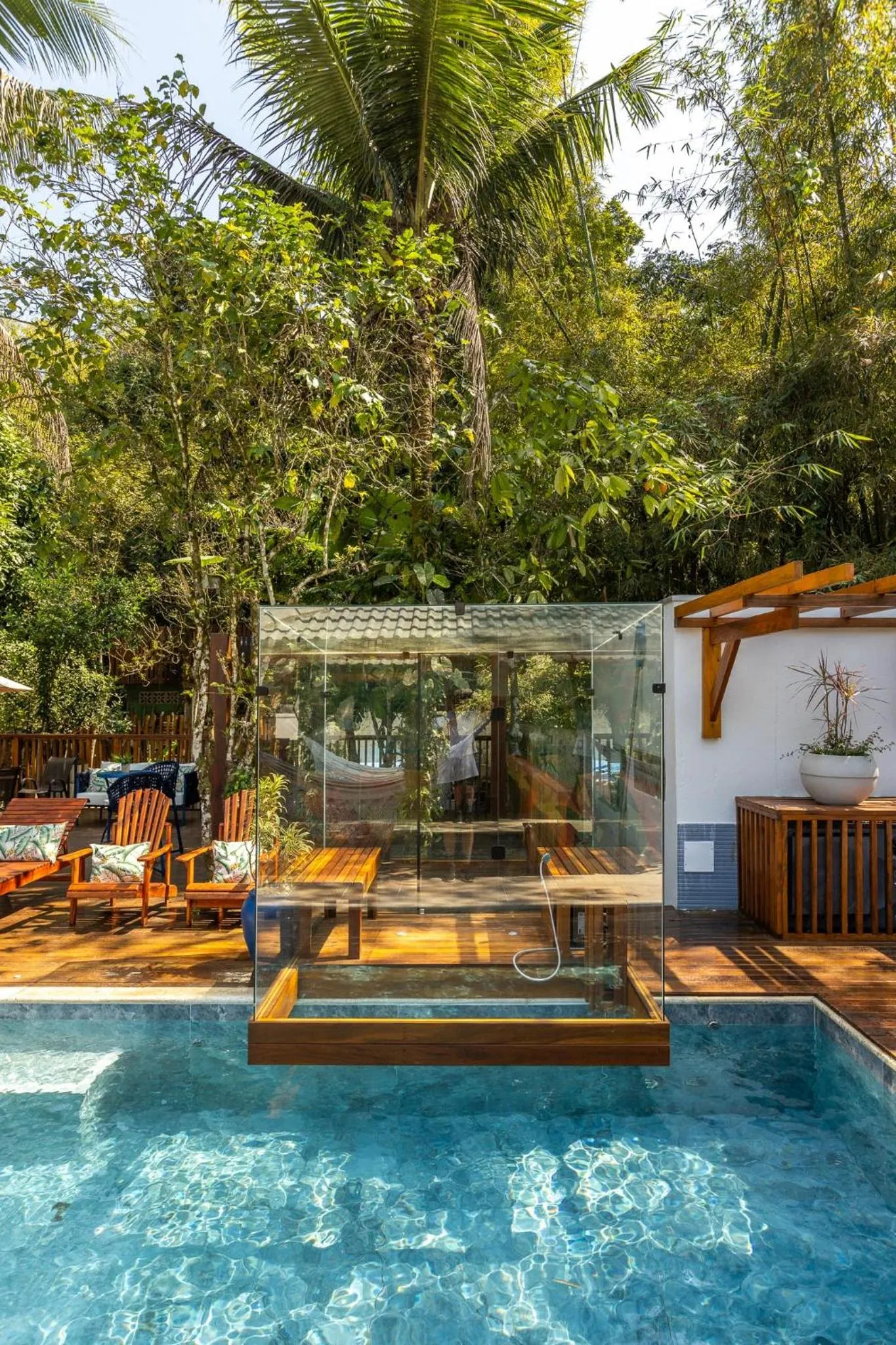 Sauna in Pousada Paraíso Almada