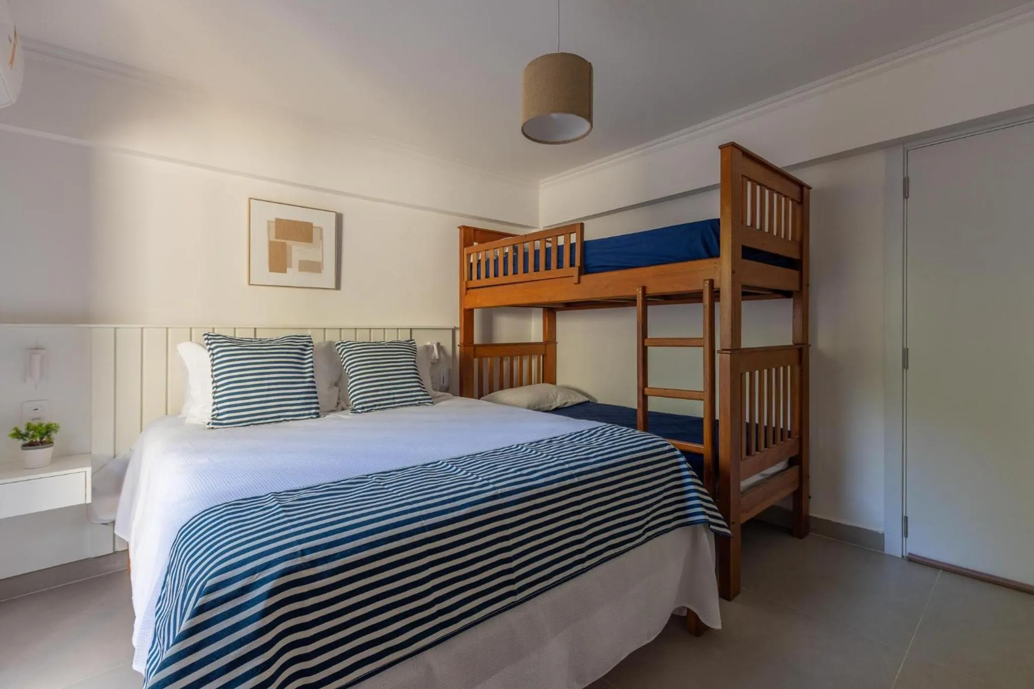 Bed in Pousada Paraíso Almada