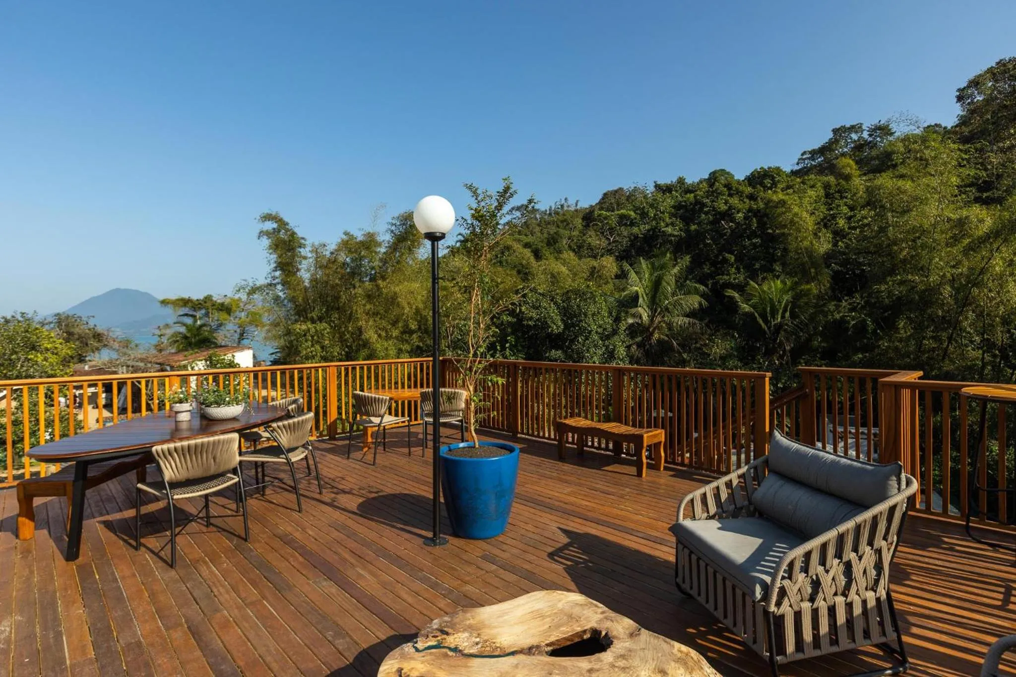Balcony/Terrace in Pousada Paraíso Almada
