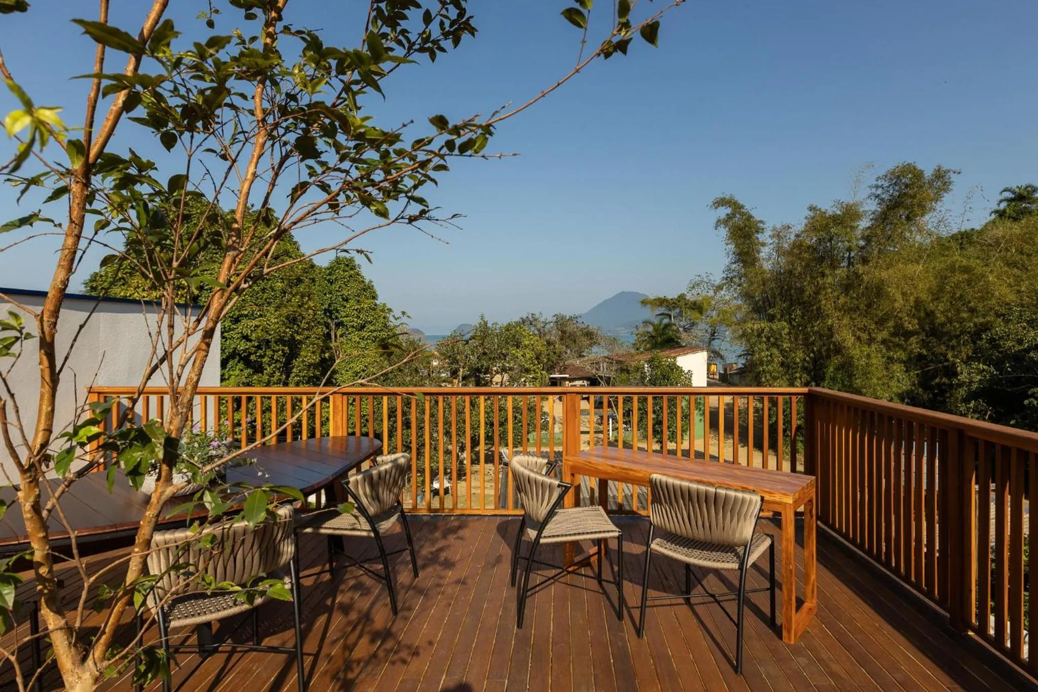 Balcony/Terrace in Pousada Paraíso Almada