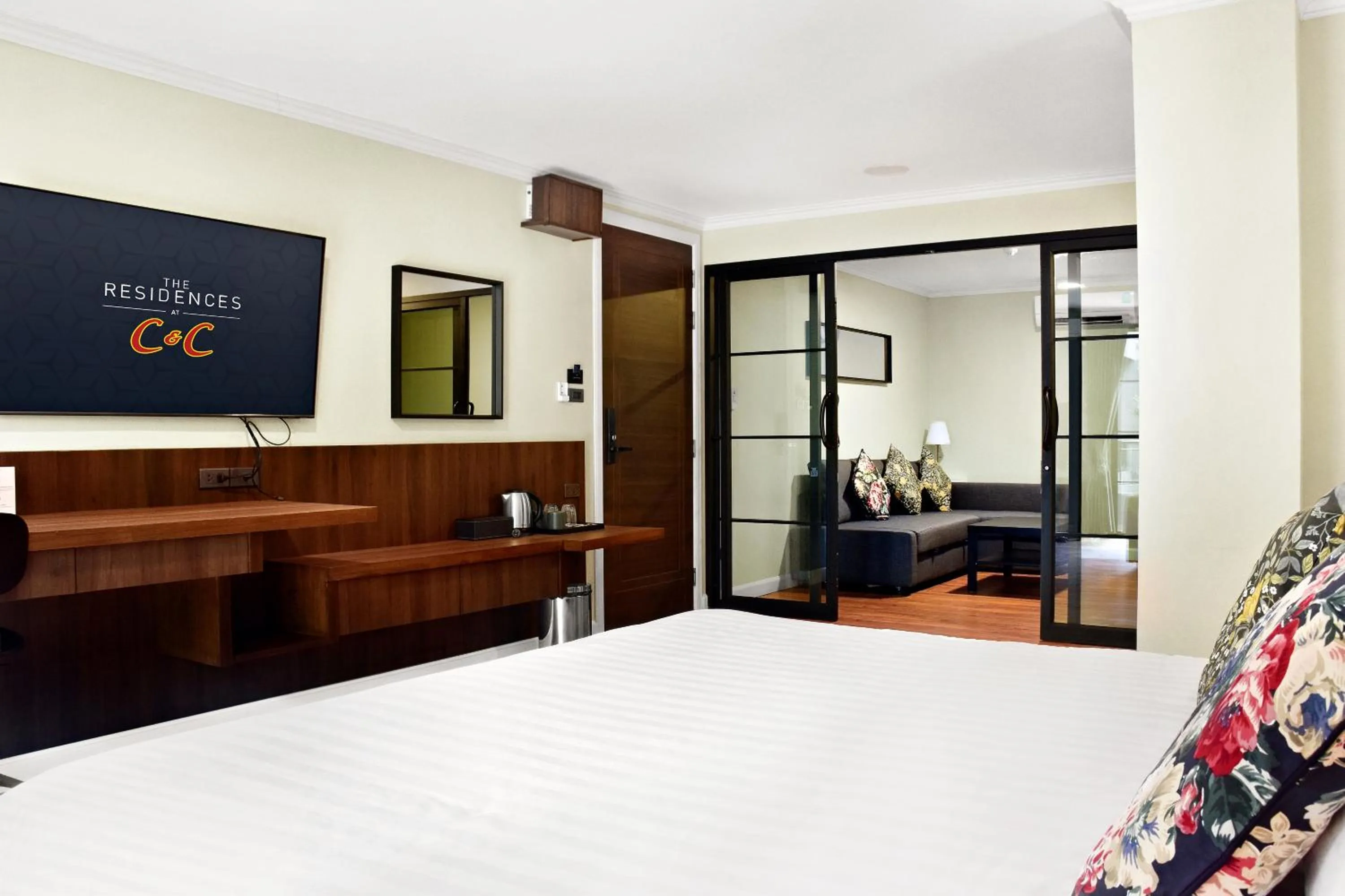 Bed in The Residences at C&C