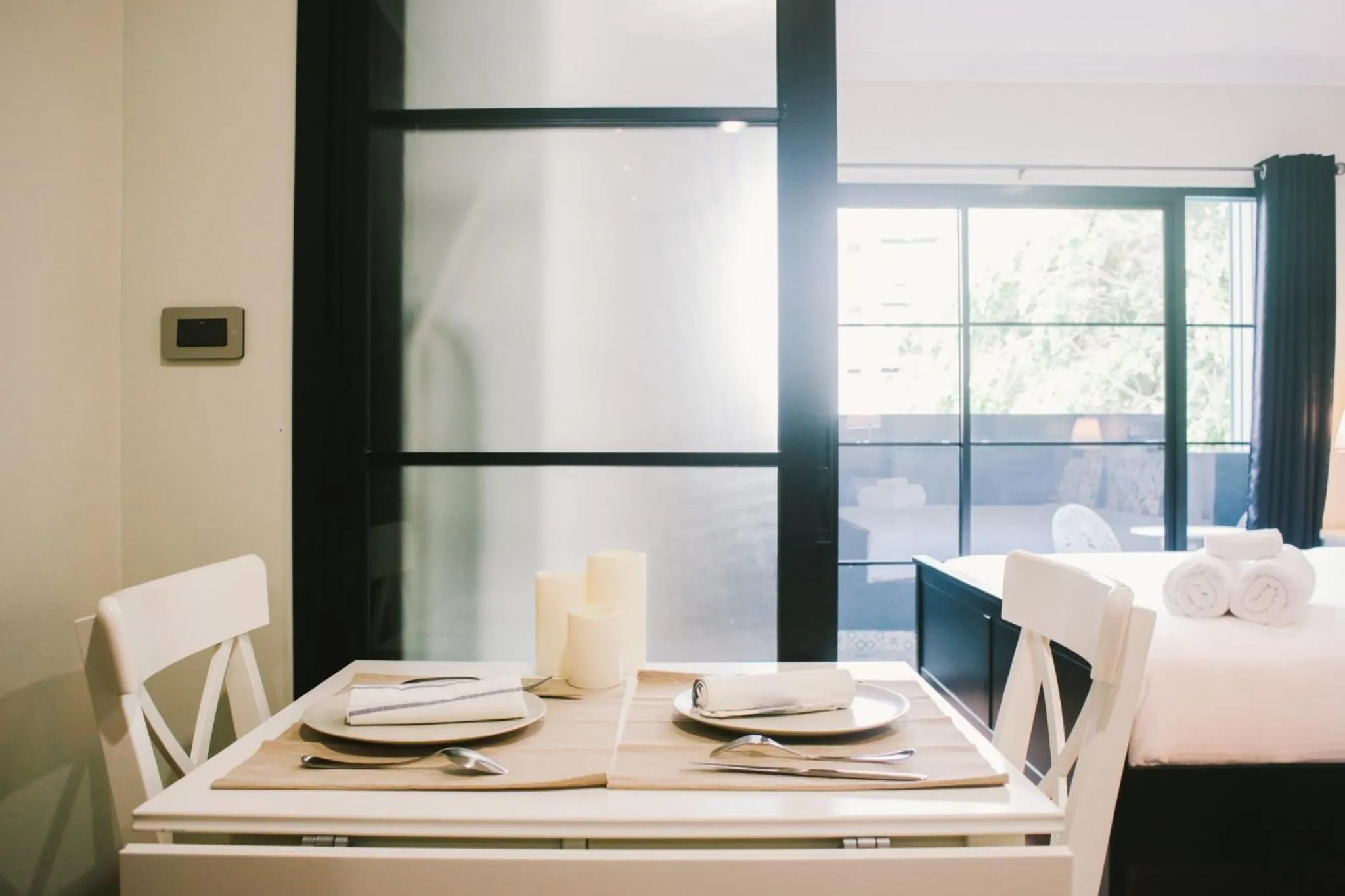 Dining area in The Residences at C&C