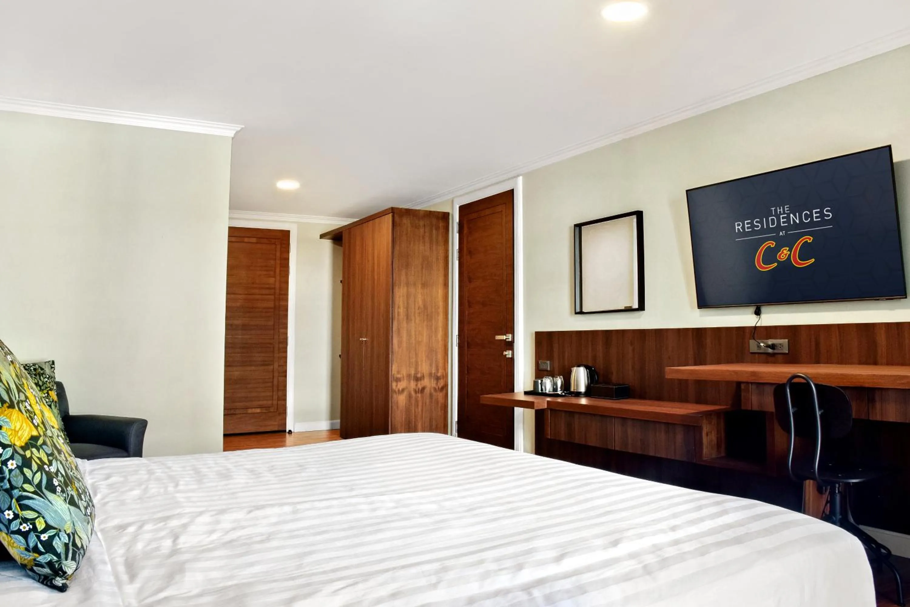 Bed in The Residences at C&C